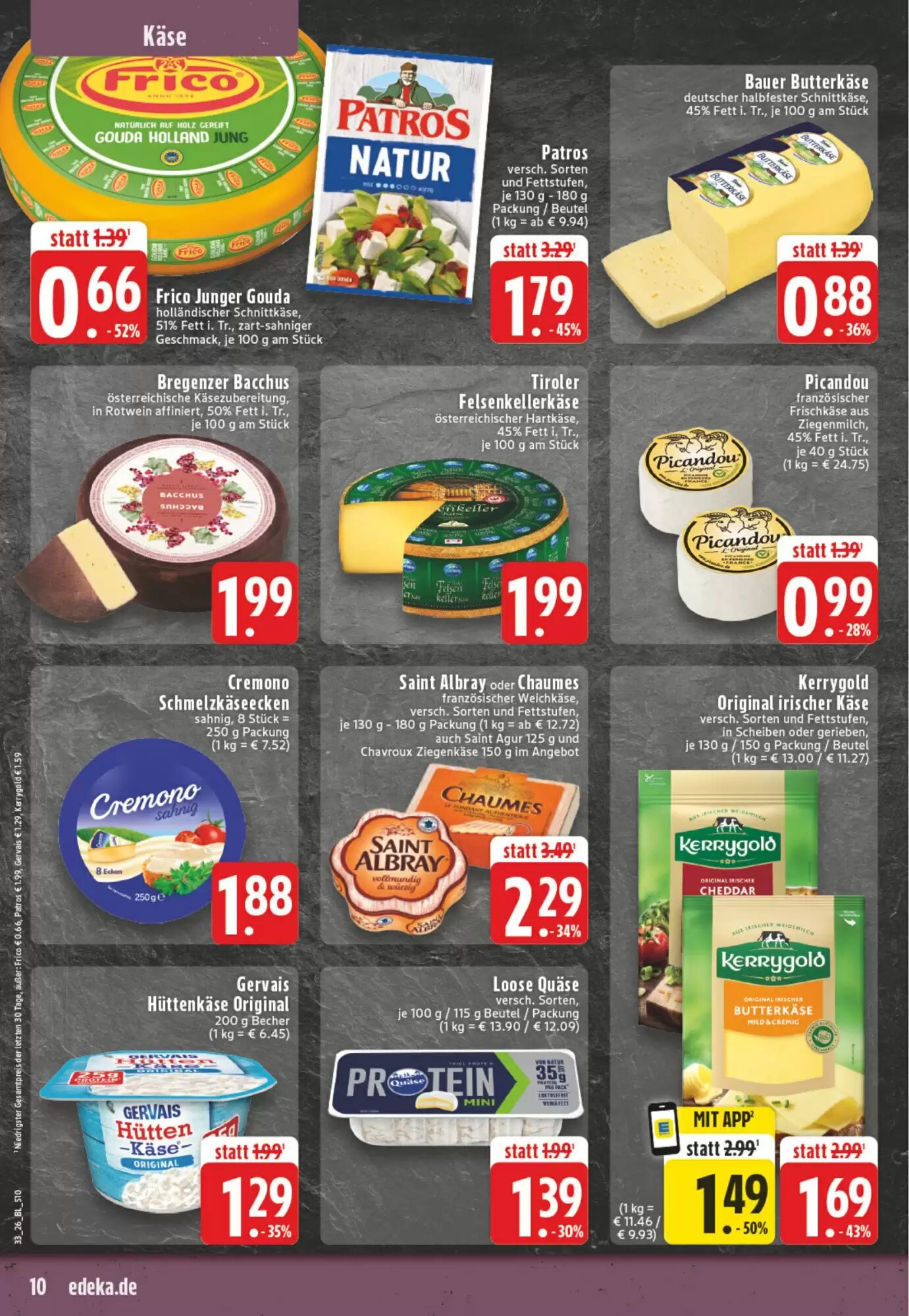 EDEKA Vogl Prospekt (ab 10.08.2026) zum Blättern - Seite 10