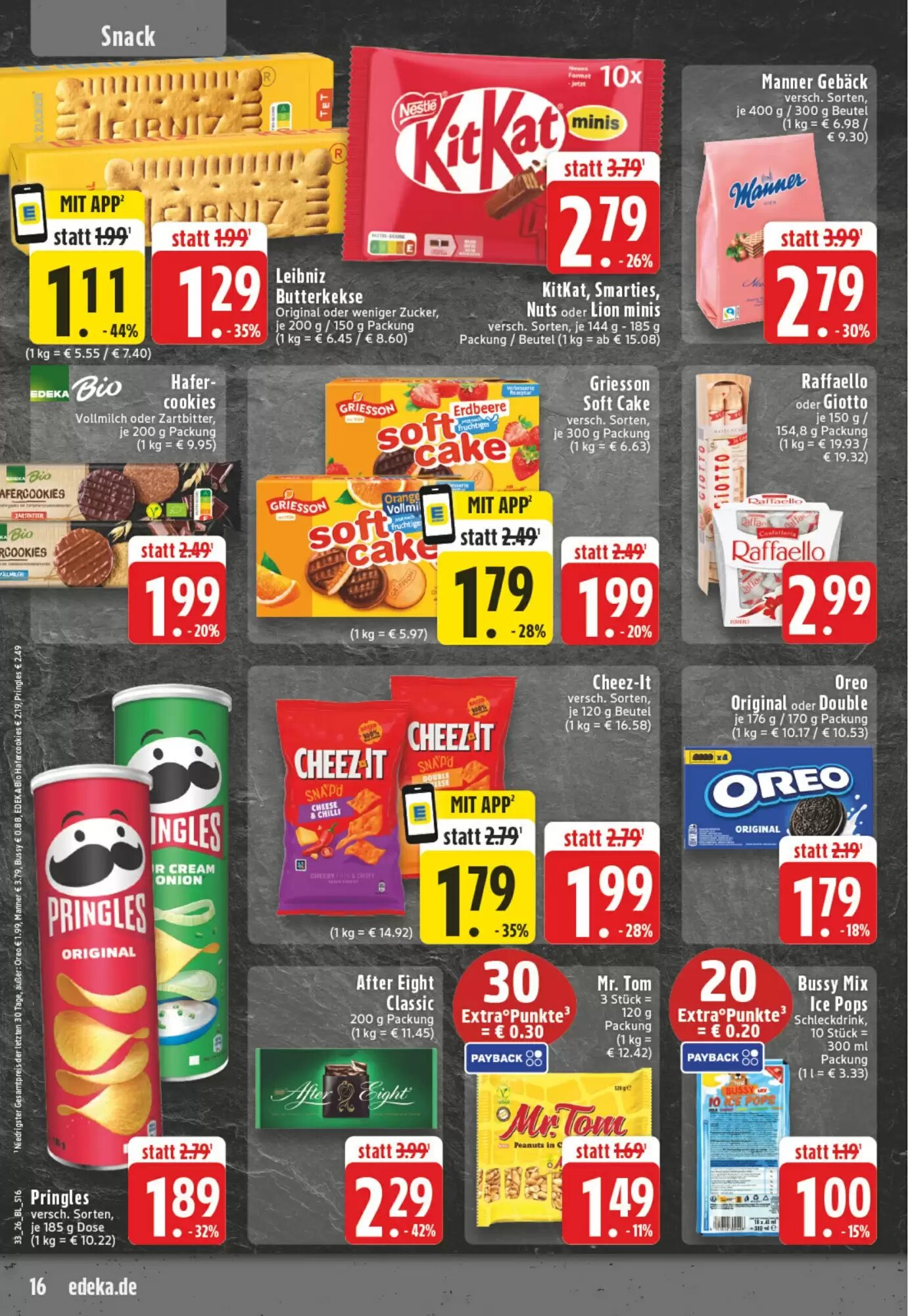 EDEKA Vogl Prospekt (ab 10.08.2026) zum Blättern - Seite 16