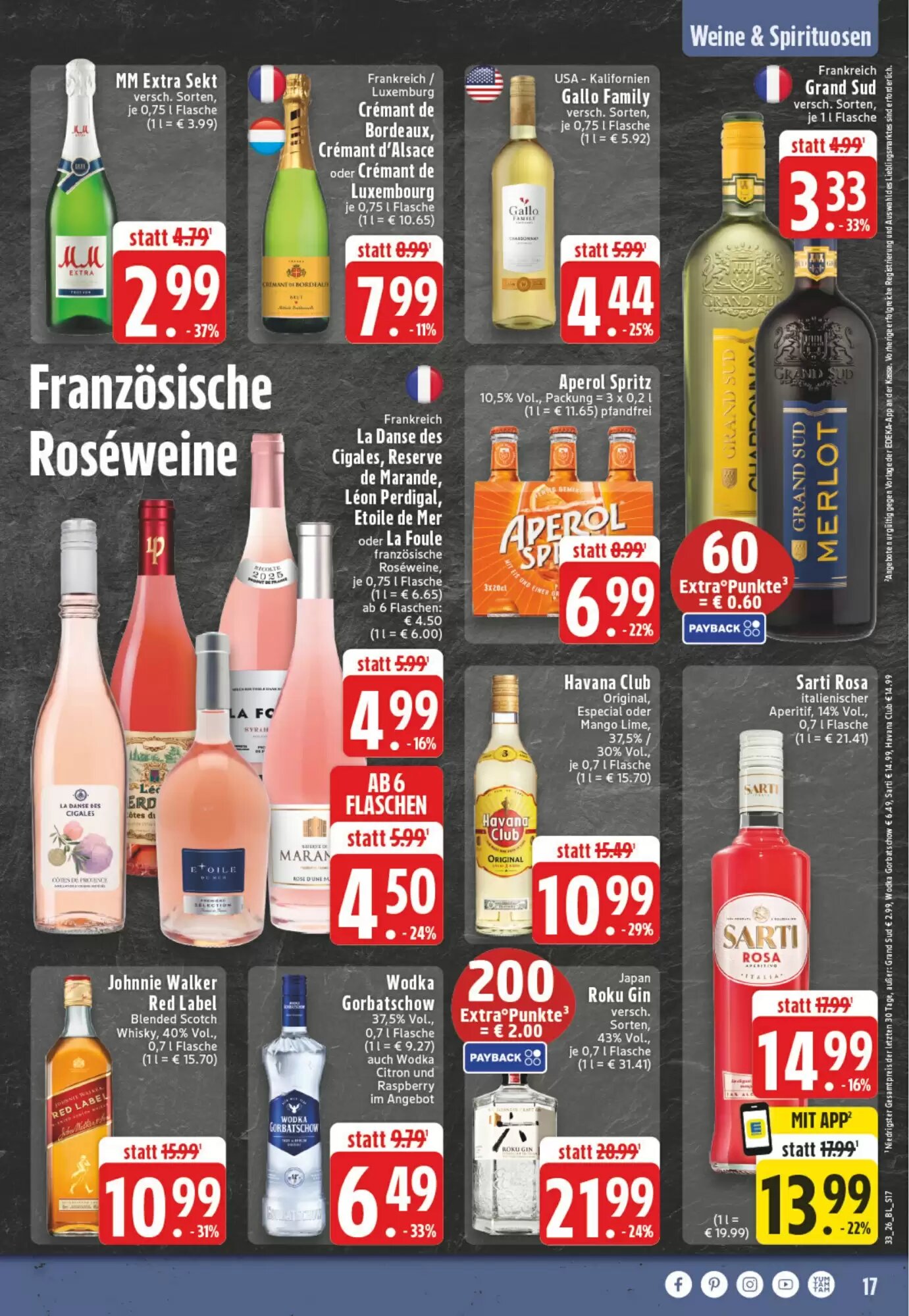 EDEKA Vogl Prospekt (ab 10.08.2026) zum Blättern - Seite 17