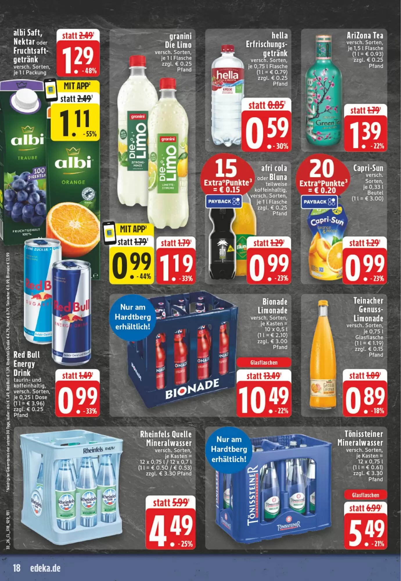 EDEKA Vogl Prospekt (ab 10.08.2026) zum Blättern - Seite 18