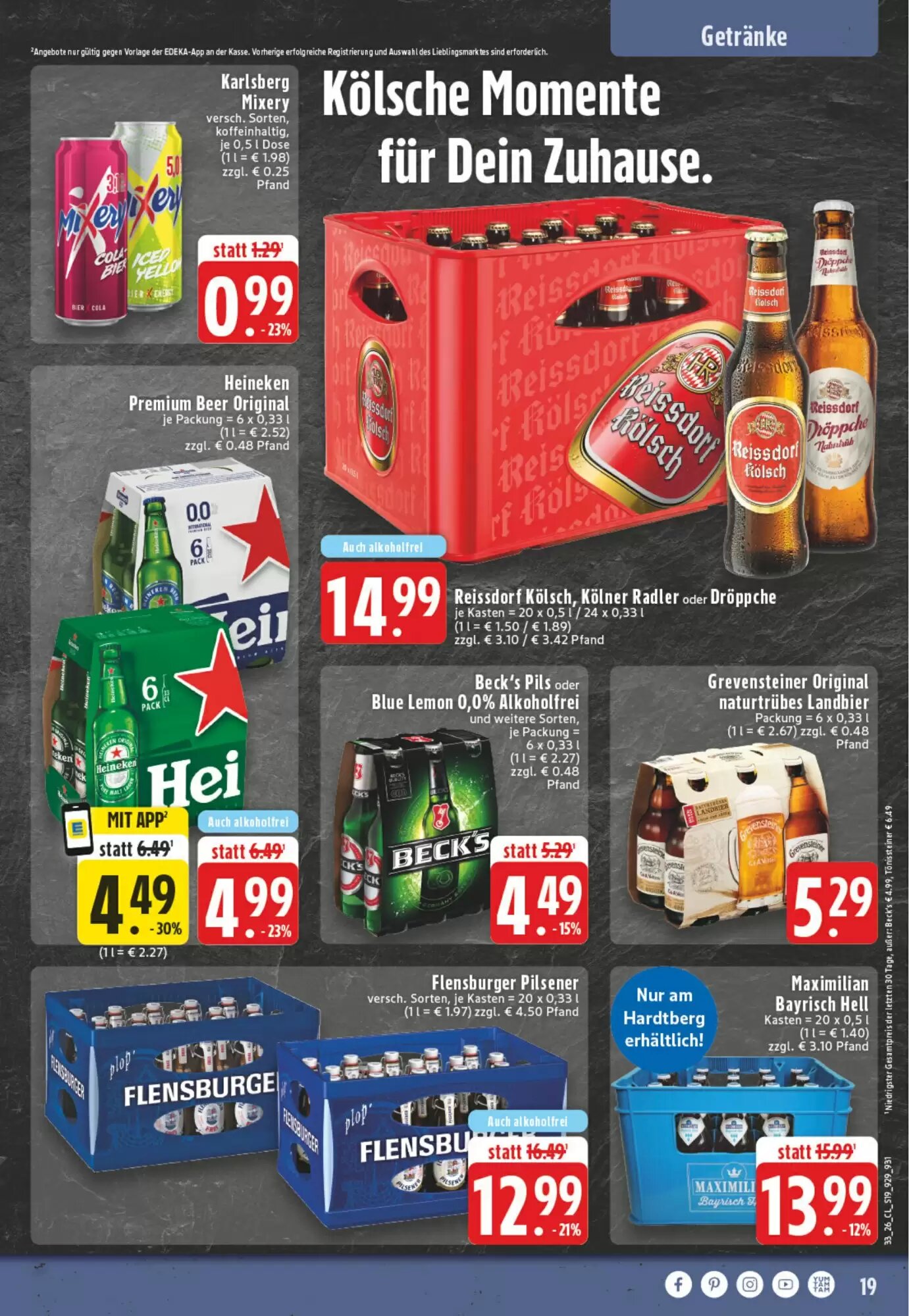 EDEKA Vogl Prospekt (ab 10.08.2026) zum Blättern - Seite 19