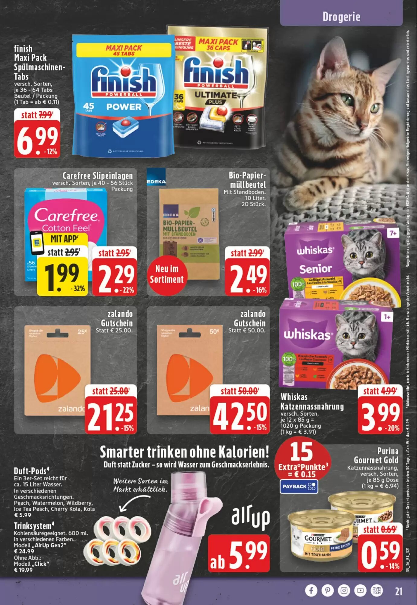 EDEKA Vogl Prospekt (ab 10.08.2026) zum Blättern - Seite 21
