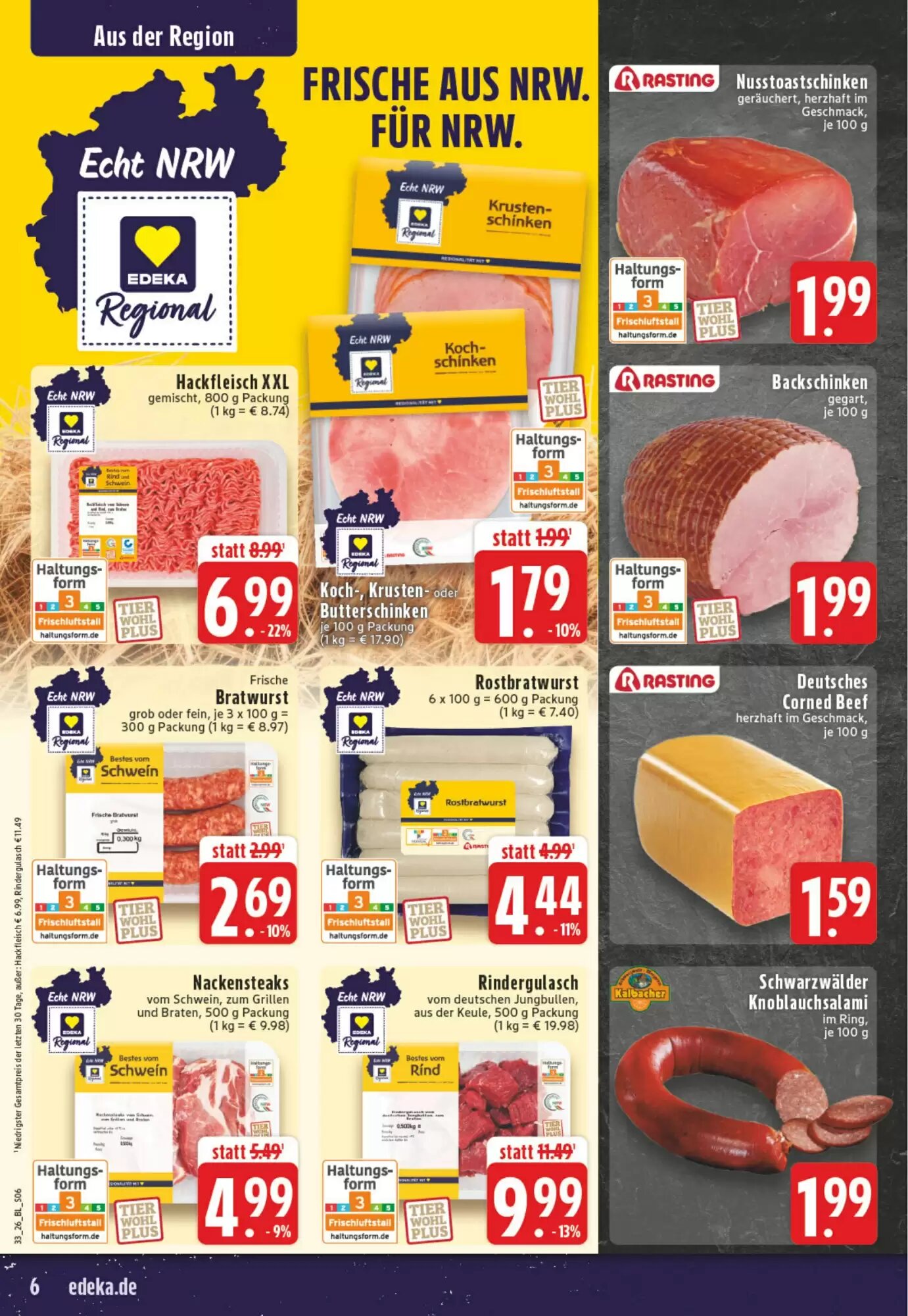 EDEKA Vogl Prospekt (ab 10.08.2026) zum Blättern - Seite 6