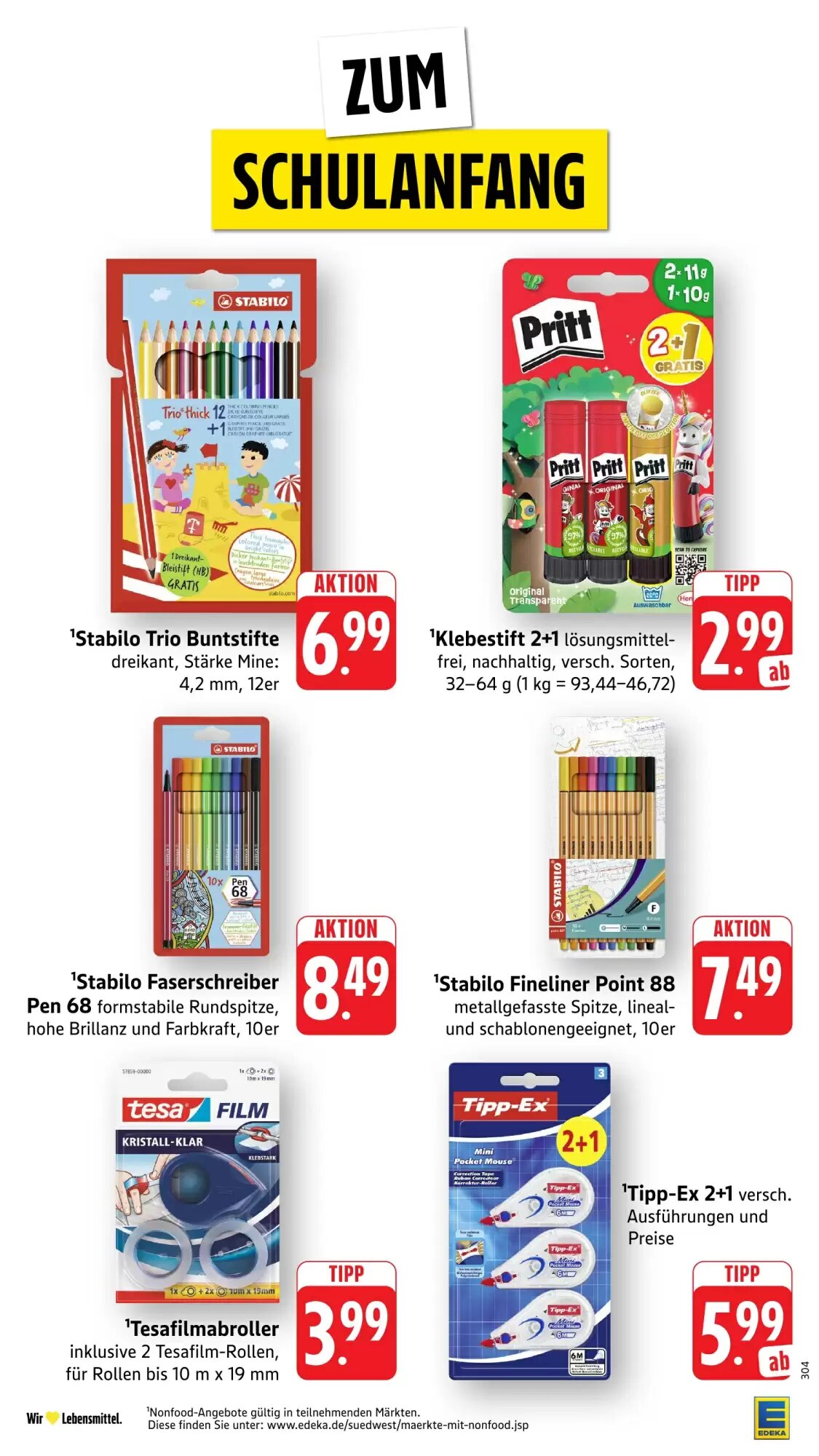 Edeka Stenger Prospekt (ab 10.08.2026) zum Blättern - Seite 36