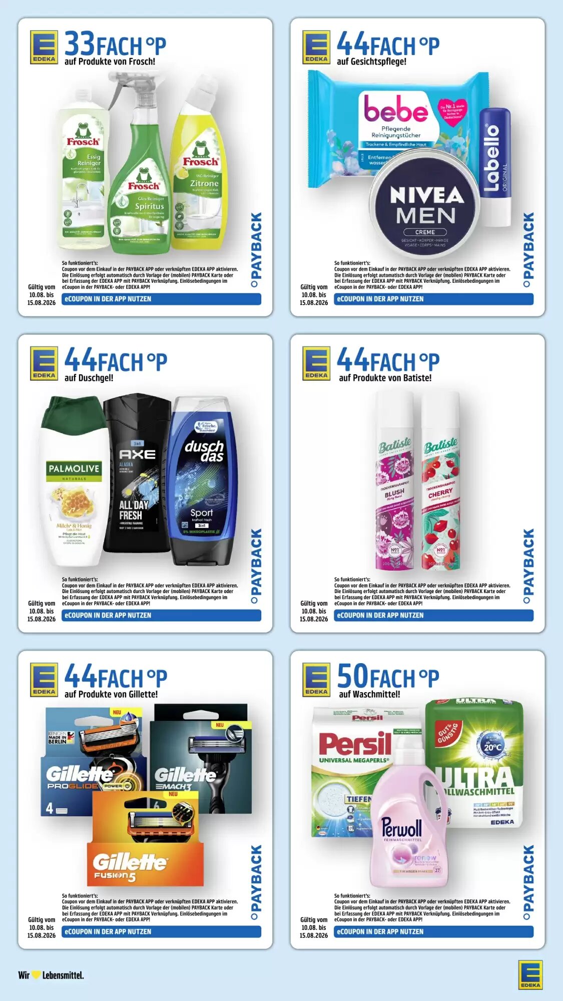 Edeka Stenger Prospekt (ab 10.08.2026) zum Blättern - Seite 38