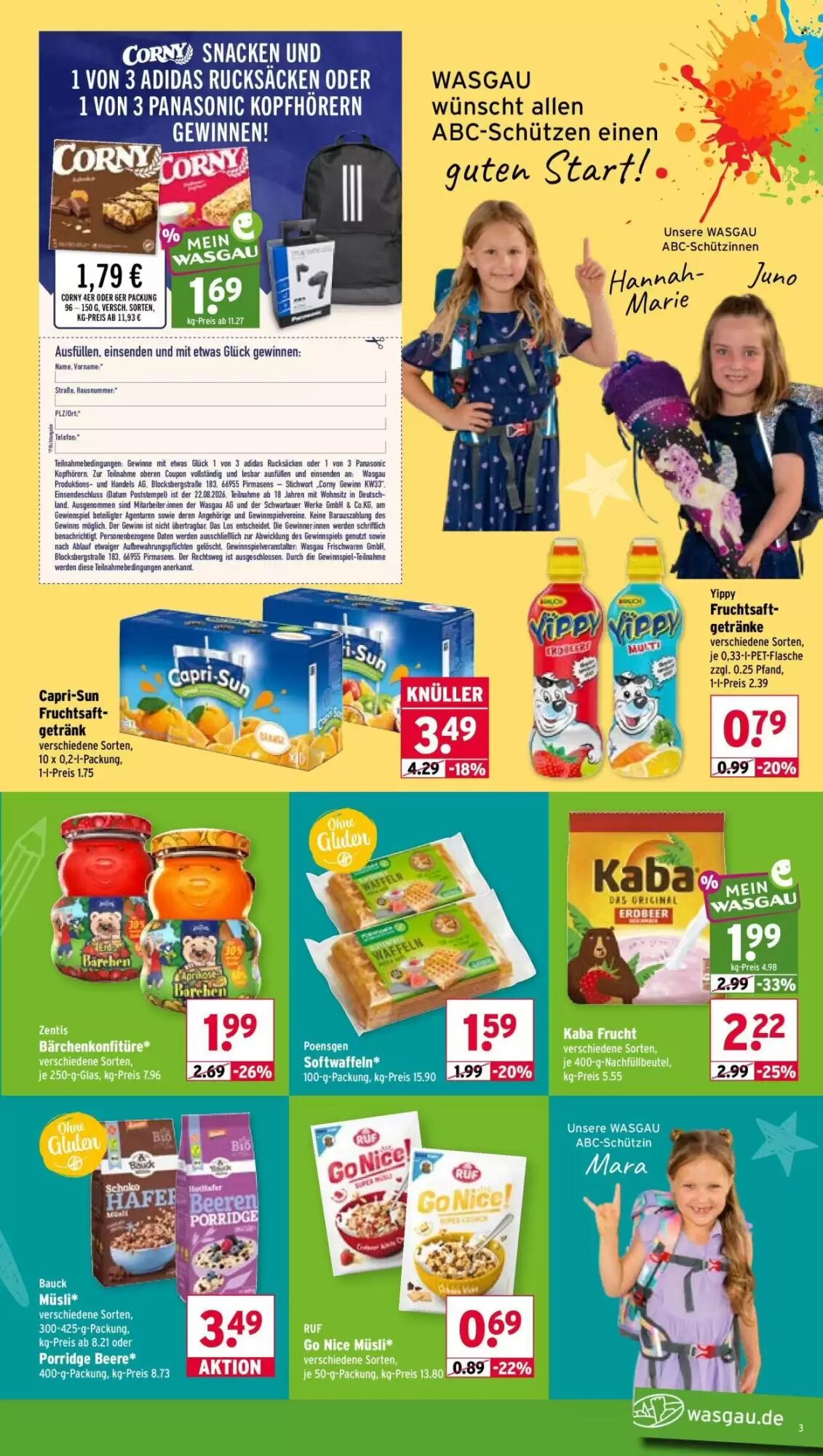 Wasgau Prospekt (ab 10.08.2026) zum Blättern - Seite 3
