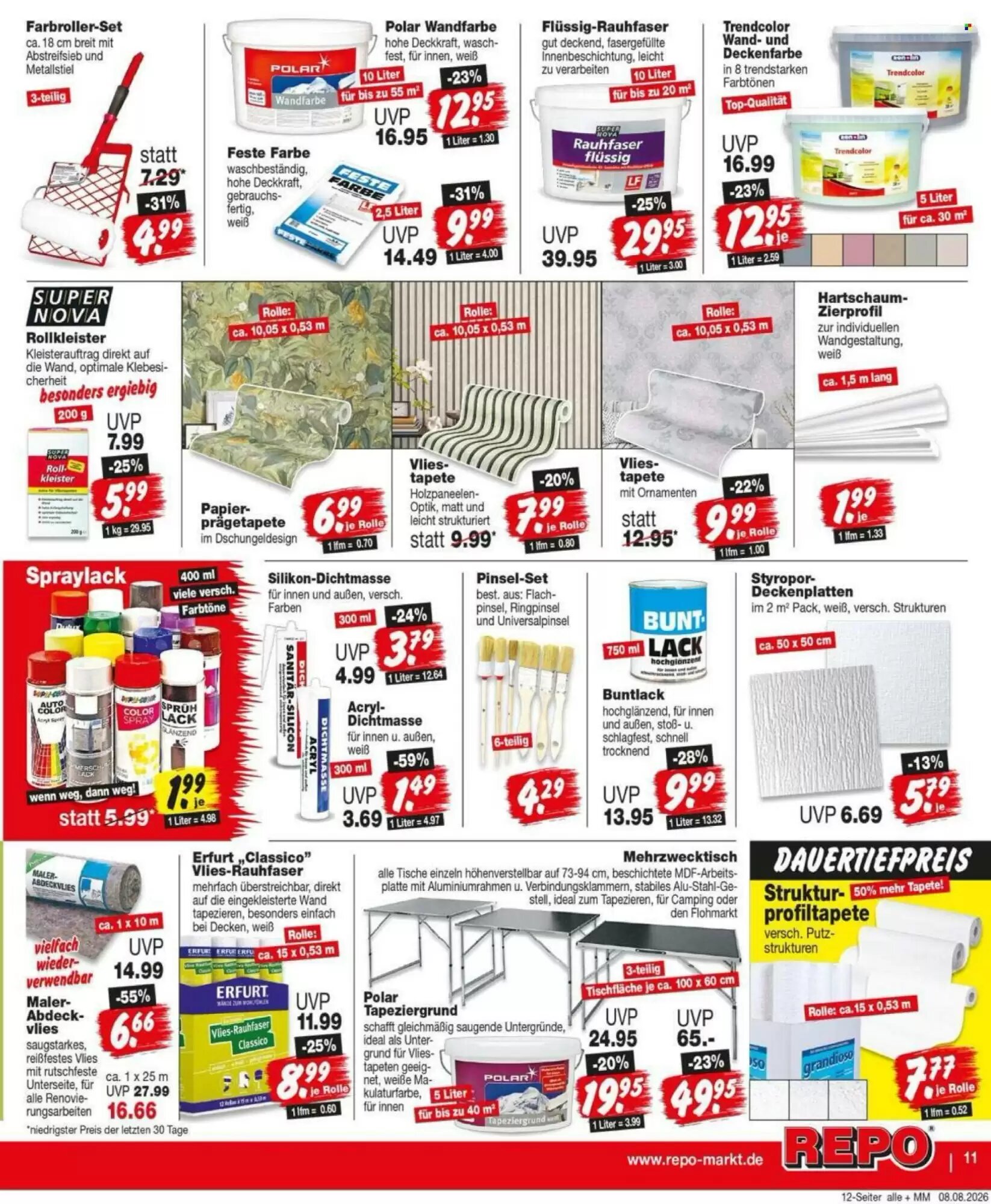 Repo Markt Prospekt (ab 10.08.2026) zum Blättern - Seite 11