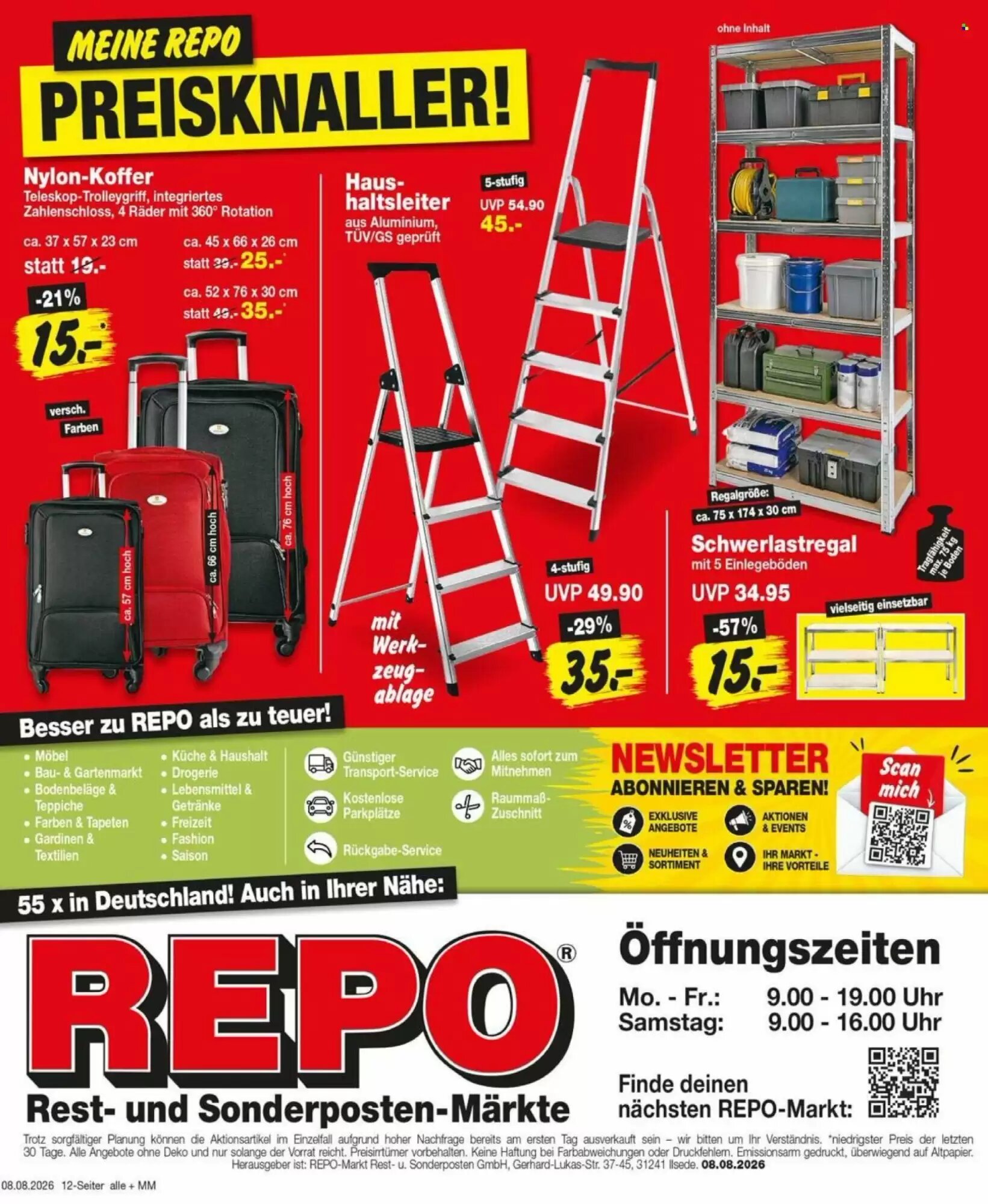 Repo Markt Prospekt (ab 10.08.2026) zum Blättern - Seite 12