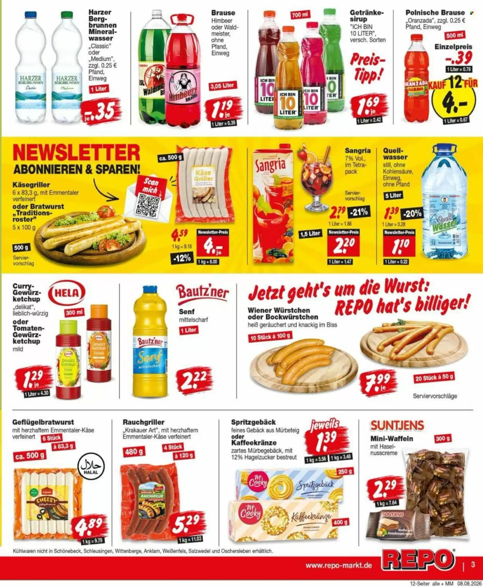 Repo Markt Prospekt (ab 10.08.2026) zum Blättern - Seite 3