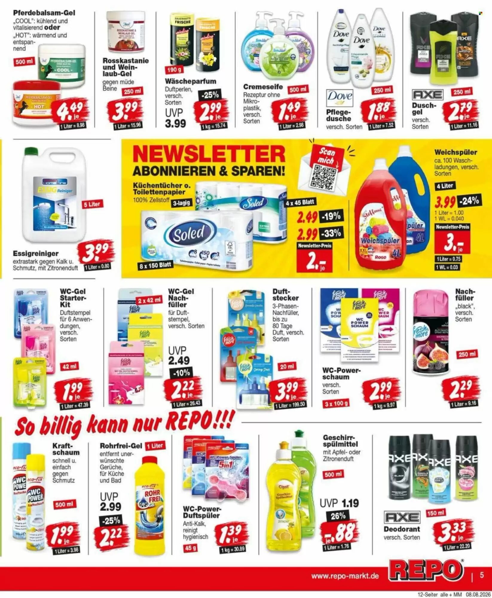 Repo Markt Prospekt (ab 10.08.2026) zum Blättern - Seite 5