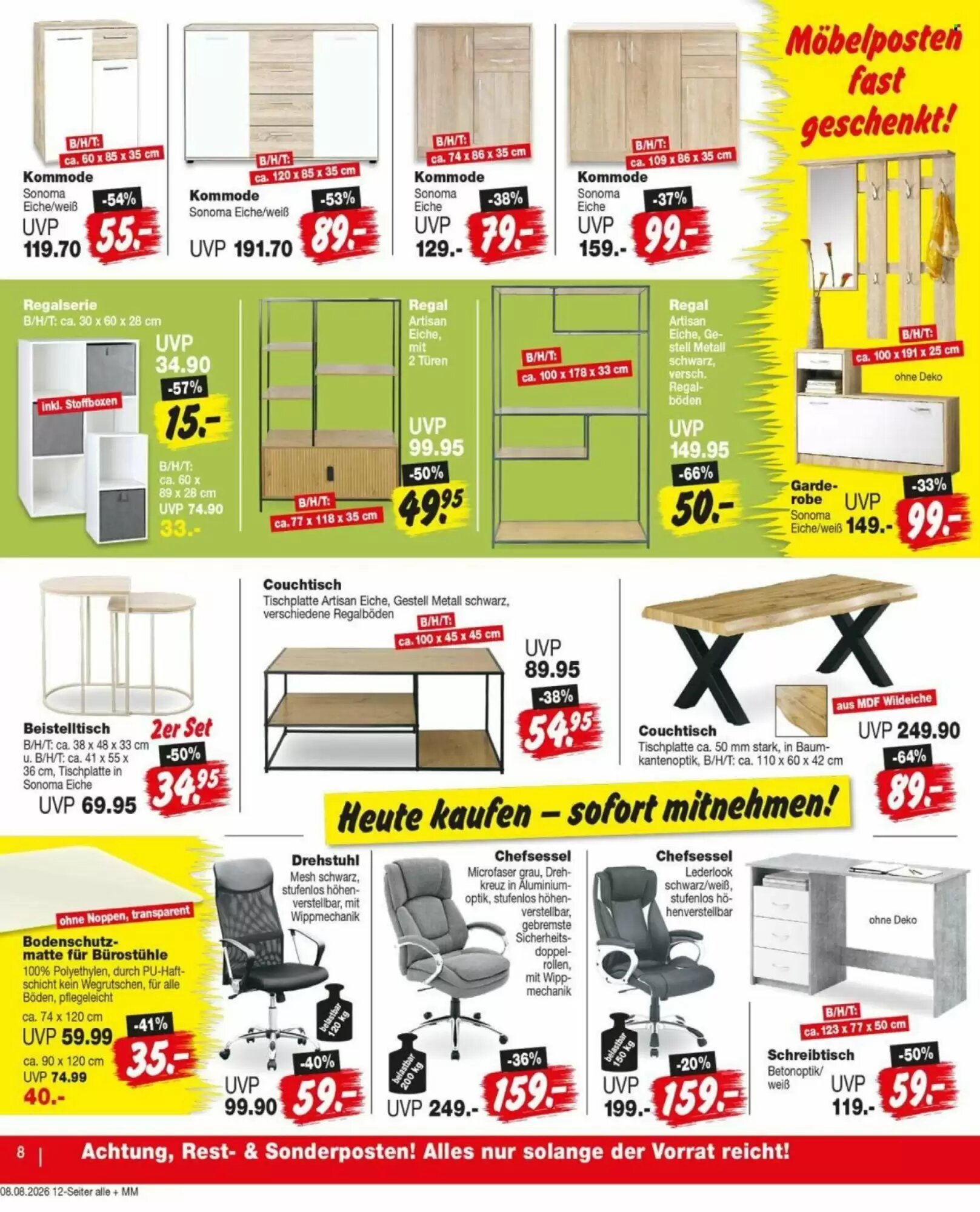 Repo Markt Prospekt (ab 10.08.2026) zum Blättern - Seite 8