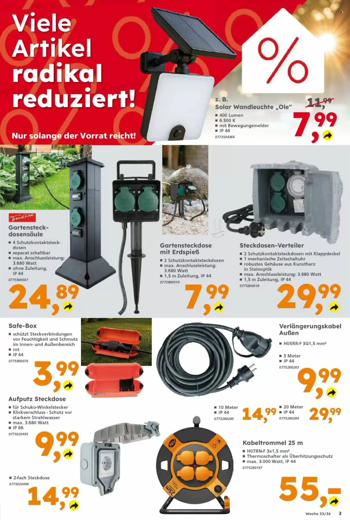 Globus Baumarkt Prospekt (ab 10.08.2026) zum Blättern - Seite 3
