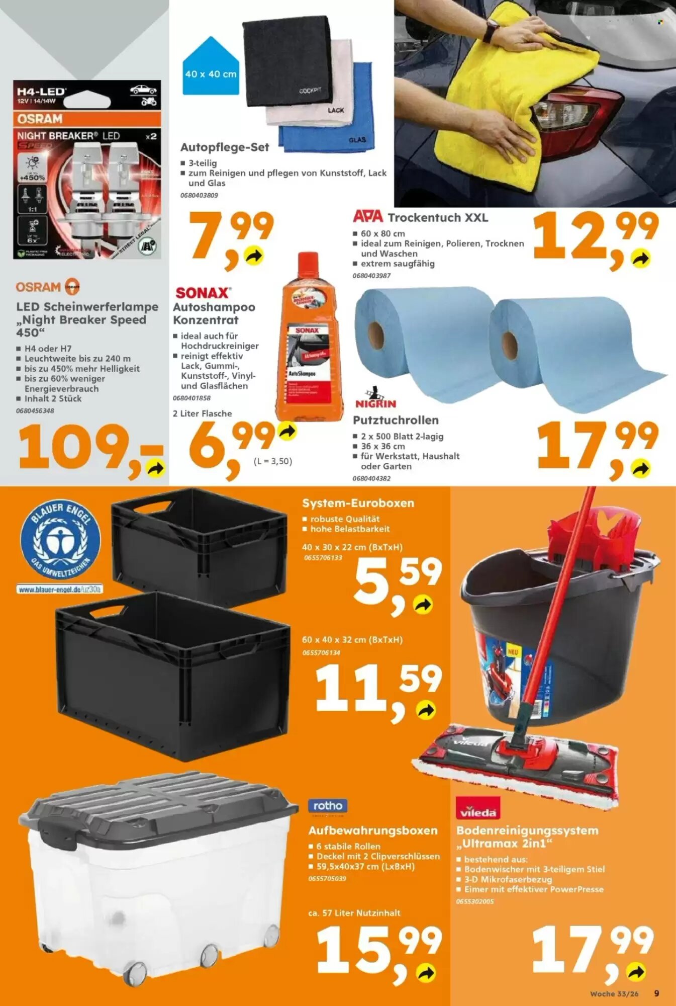 Globus Baumarkt Prospekt (ab 10.08.2026) zum Blättern - Seite 9