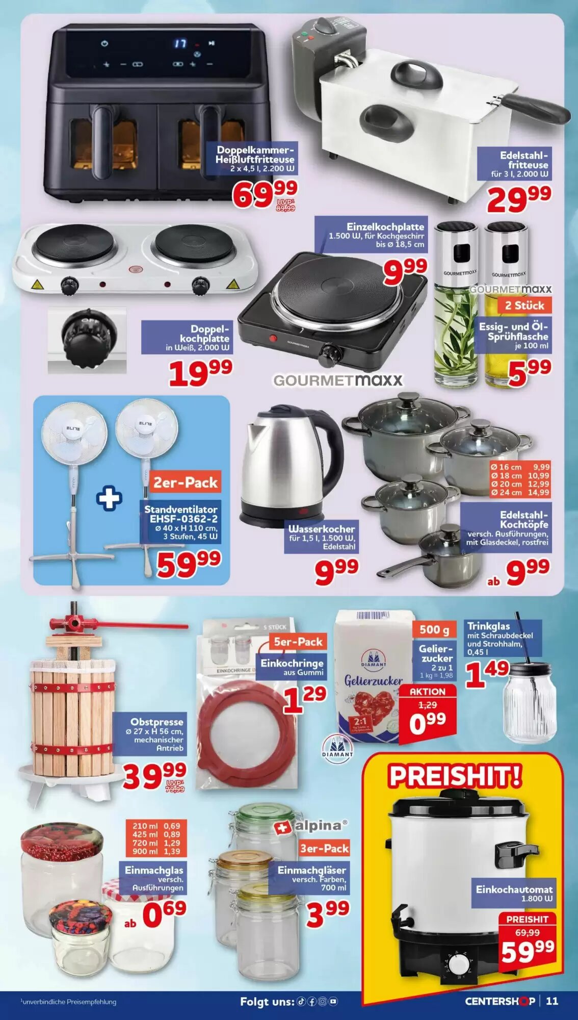 CENTERSHOP Prospekt (ab 10.08.2026) zum Blättern - Seite 11