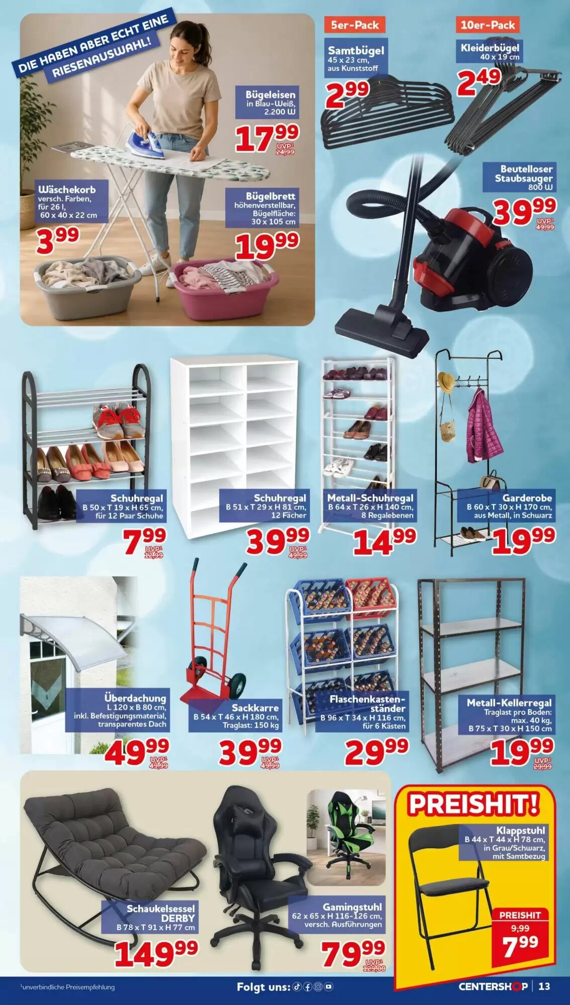 CENTERSHOP Prospekt (ab 10.08.2026) zum Blättern - Seite 13