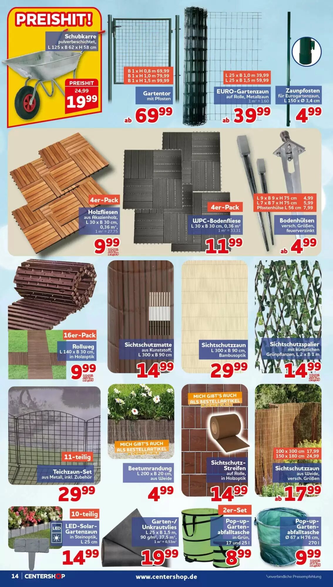 CENTERSHOP Prospekt (ab 10.08.2026) zum Blättern - Seite 14