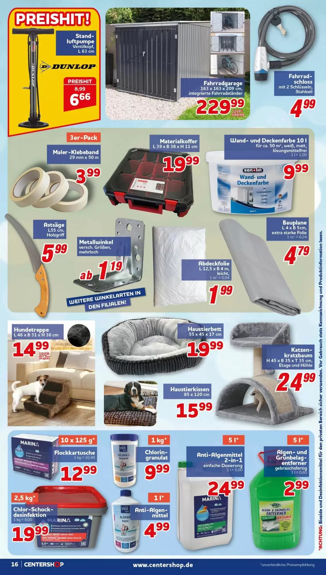 CENTERSHOP Prospekt (ab 10.08.2026) zum Blättern - Seite 16