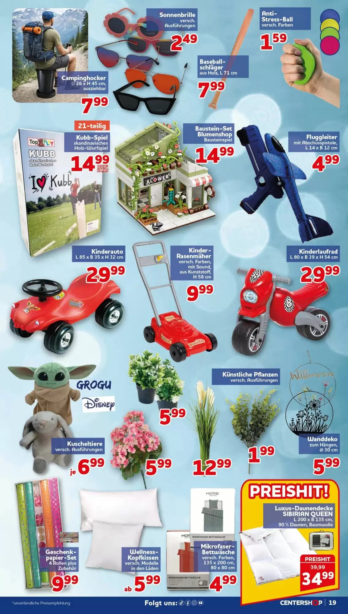 CENTERSHOP Prospekt (ab 10.08.2026) zum Blättern - Seite 19