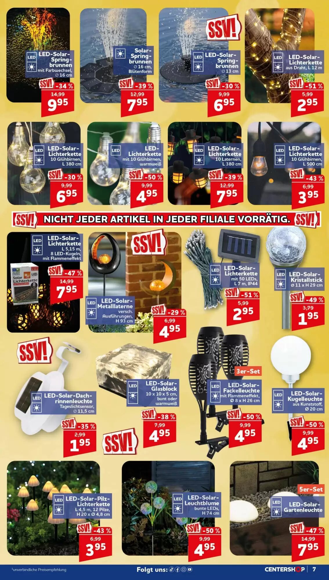 CENTERSHOP Prospekt (ab 10.08.2026) zum Blättern - Seite 7