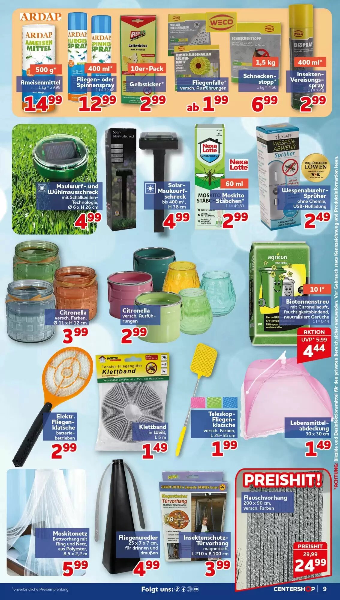 CENTERSHOP Prospekt (ab 10.08.2026) zum Blättern - Seite 9