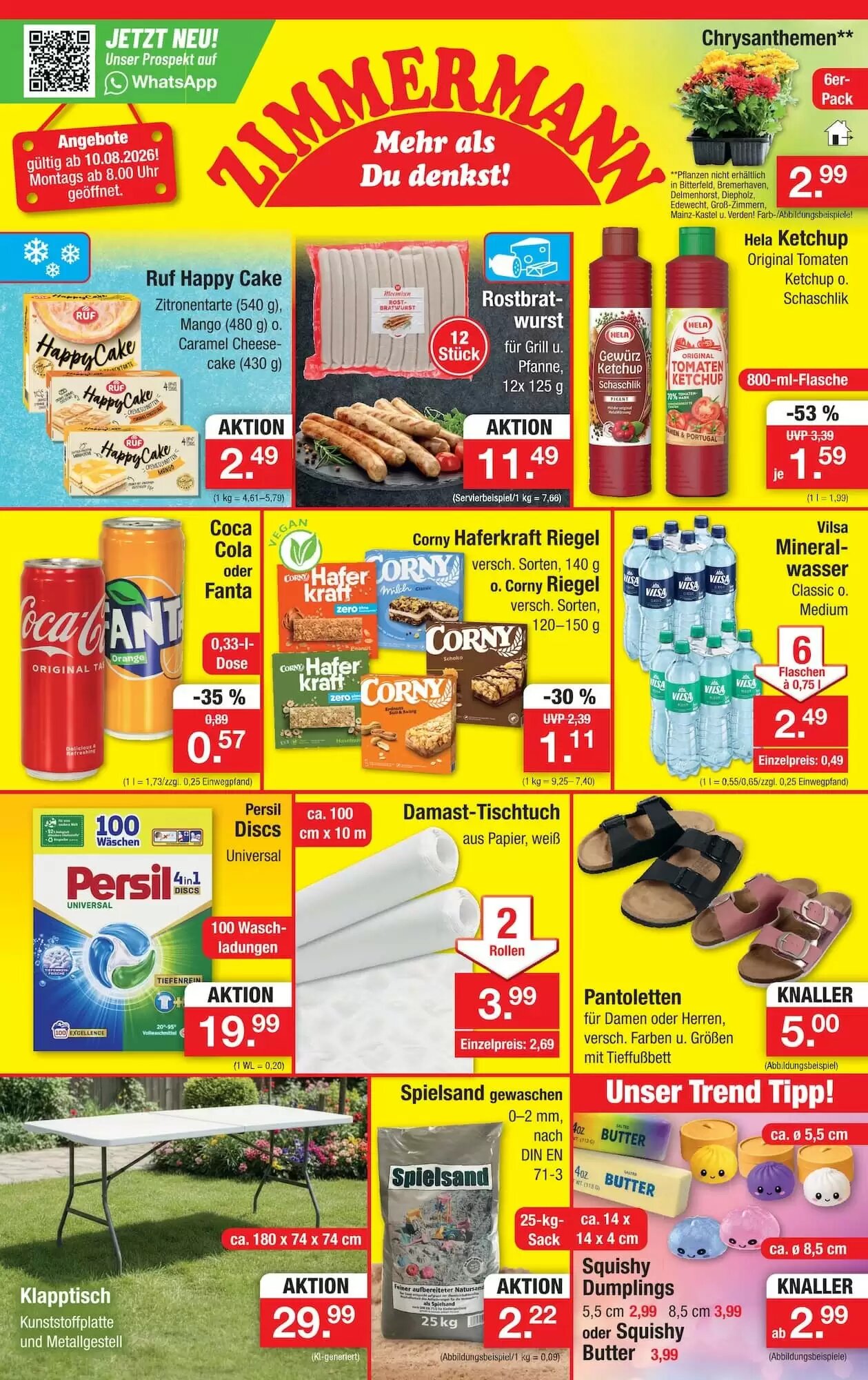 Zimmermann Prospekt (ab 10.08.2026) zum Blättern - Seite 1