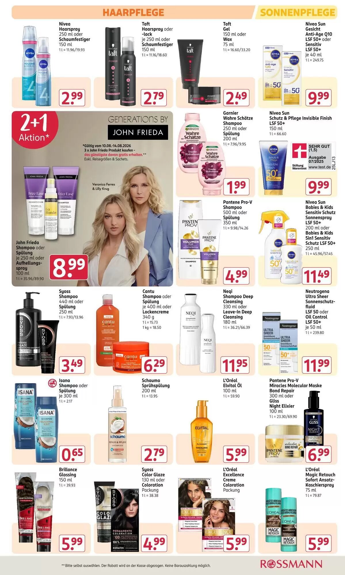 Rossmann Prospekt (ab 10.08.2026) zum Blättern - Seite 11