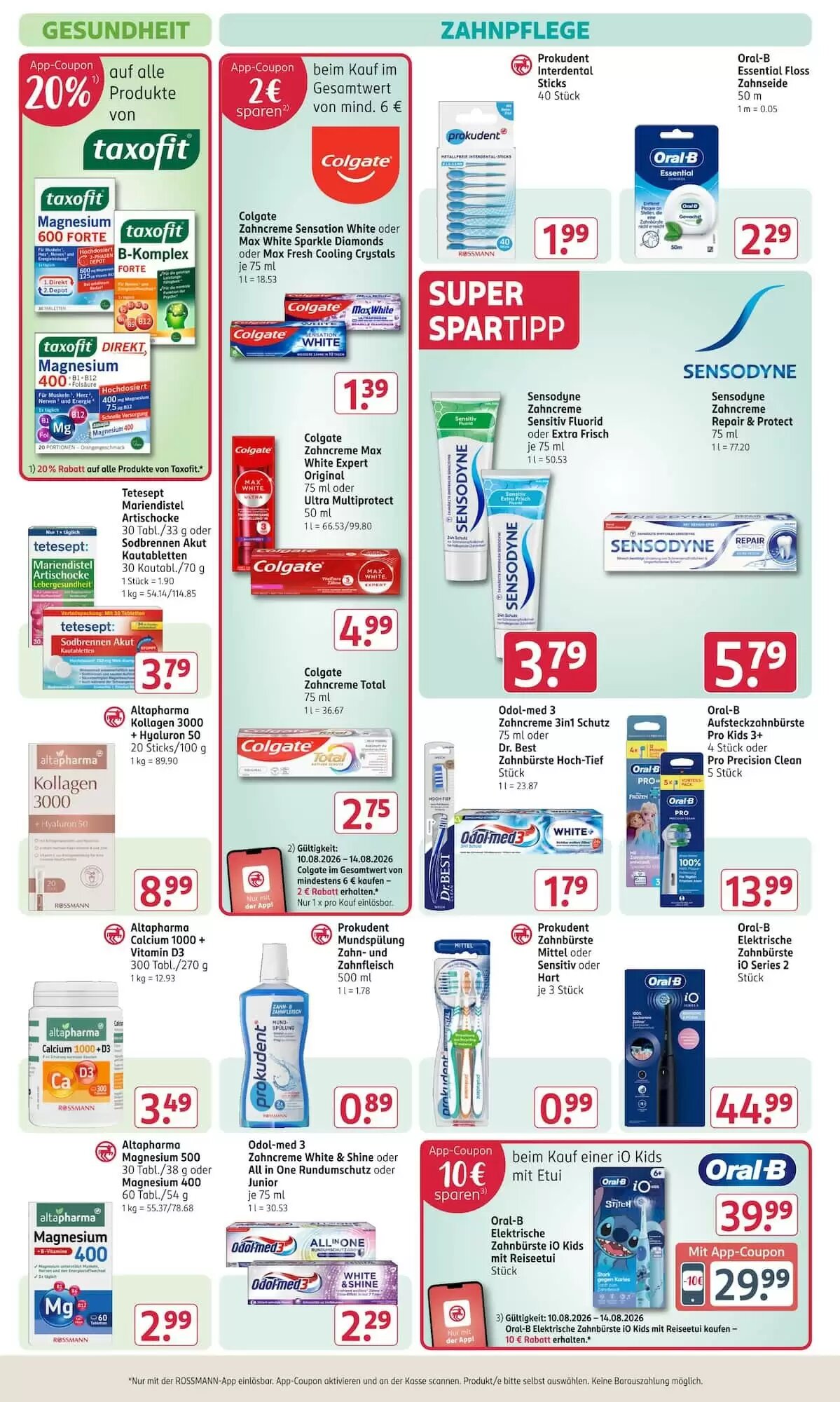 Rossmann Prospekt (ab 10.08.2026) zum Blättern - Seite 16