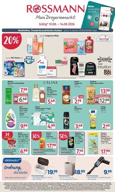 Rossmann Prospekt (ab 10.08.2026) zum Blättern