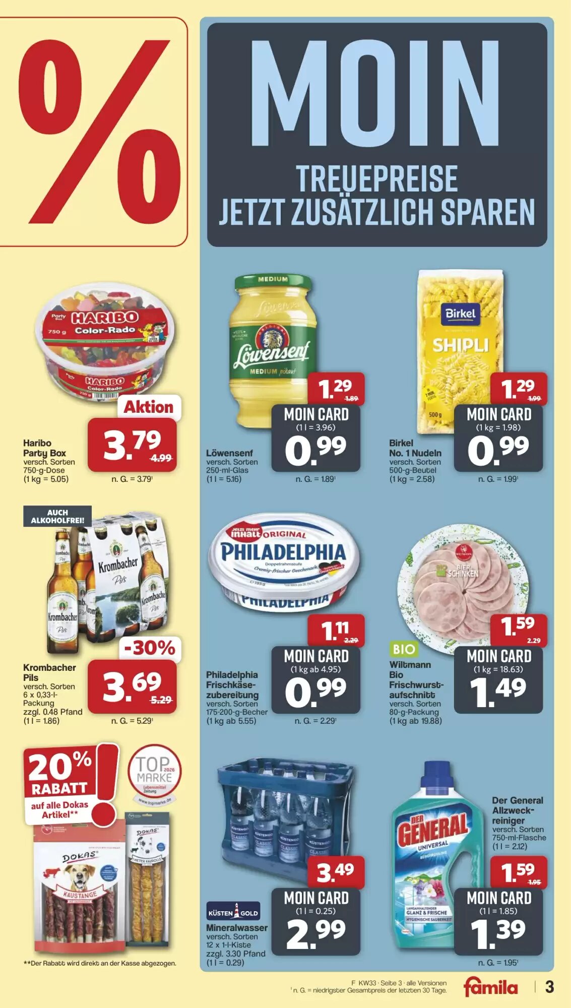 Famila Nord West Prospekt (ab 10.08.2026) zum Blättern - Seite 3