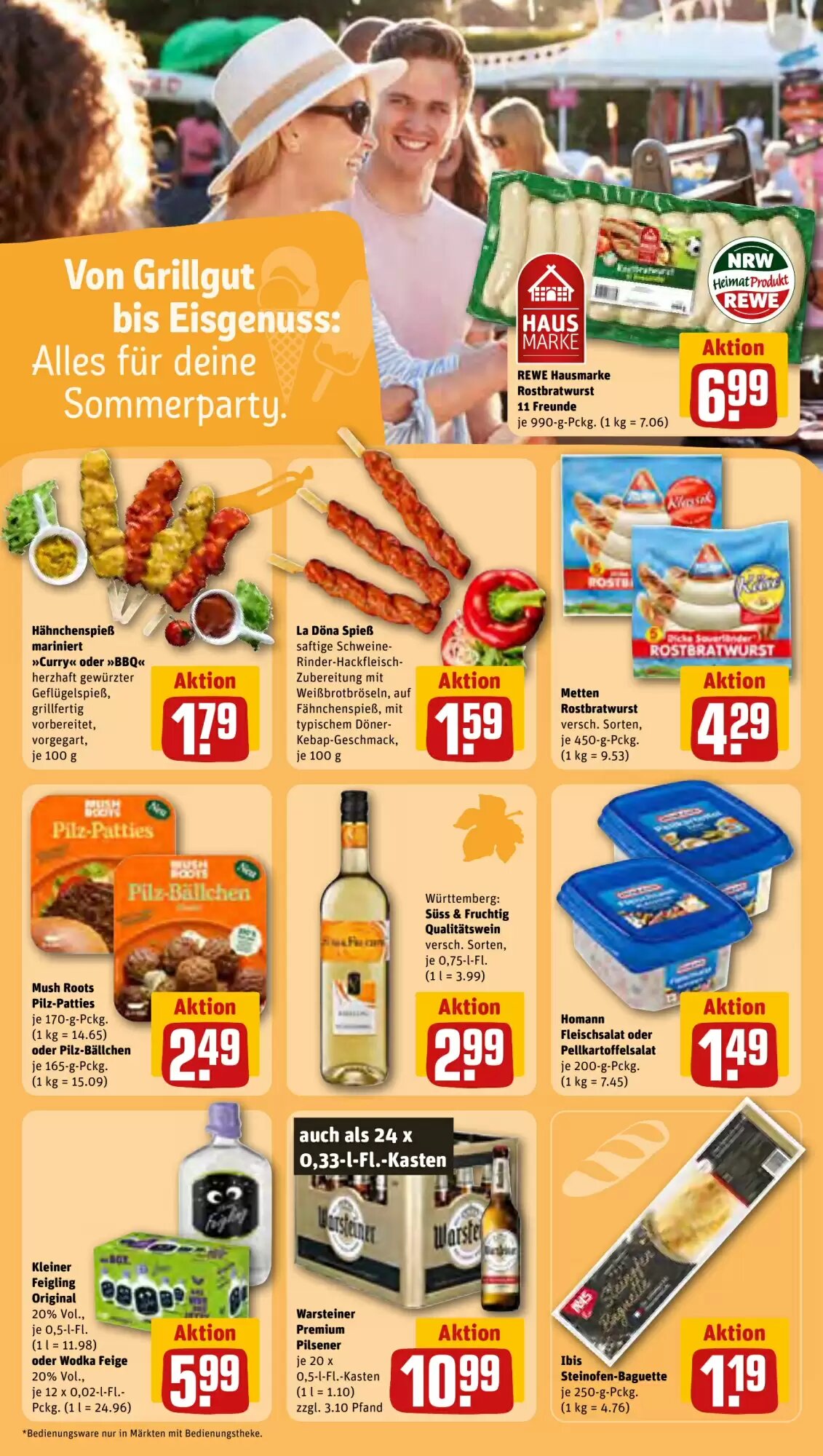 REWE Center Prospekt (ab 10.08.2026) zum Blättern - Seite 16