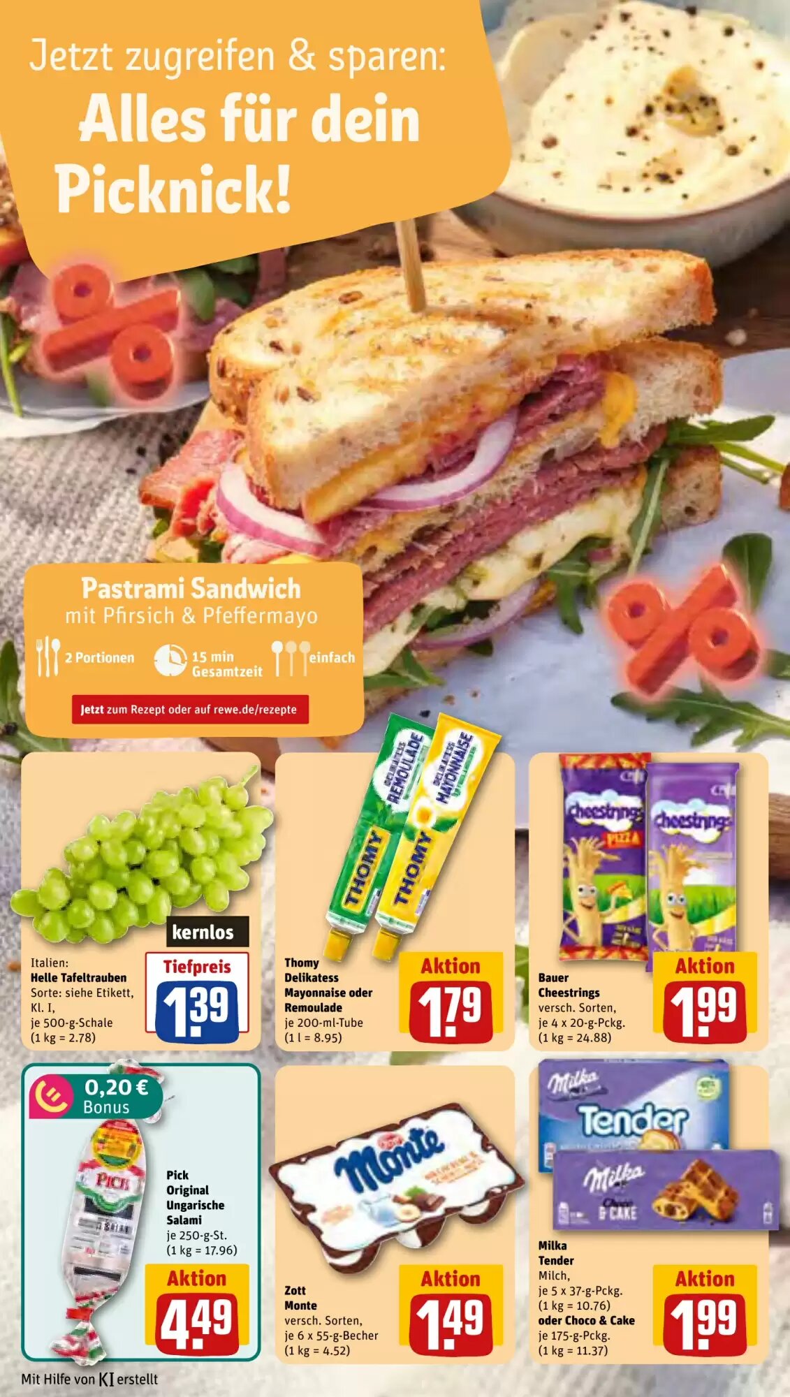 REWE Center Prospekt (ab 10.08.2026) zum Blättern - Seite 21