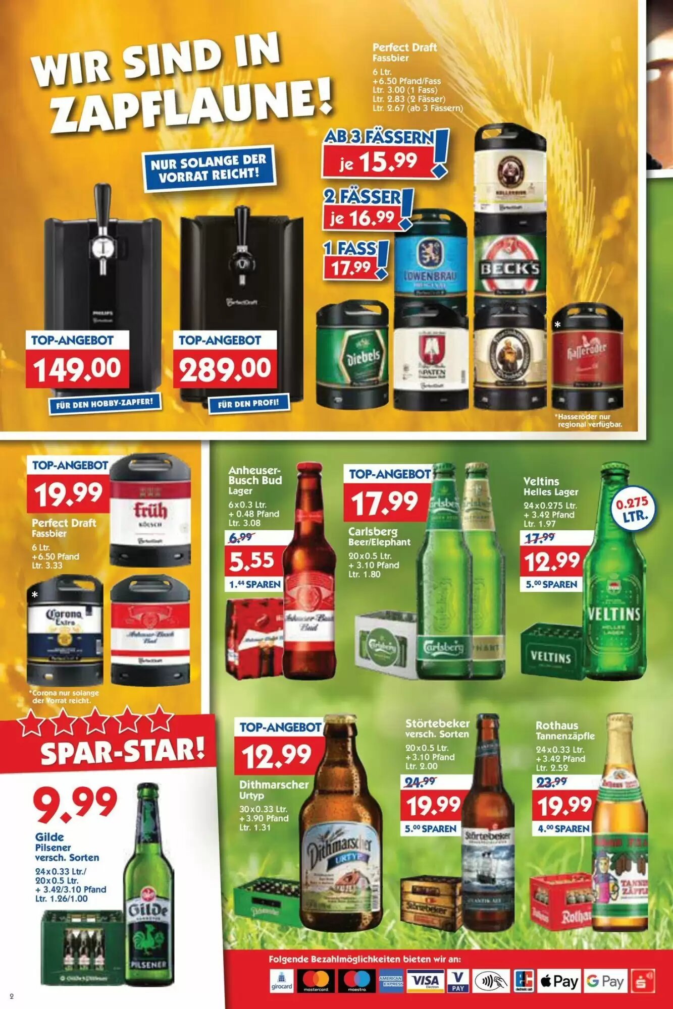 Hol'ab Getränkemarkt Prospekt (ab 10.08.2026) zum Blättern - Seite 2