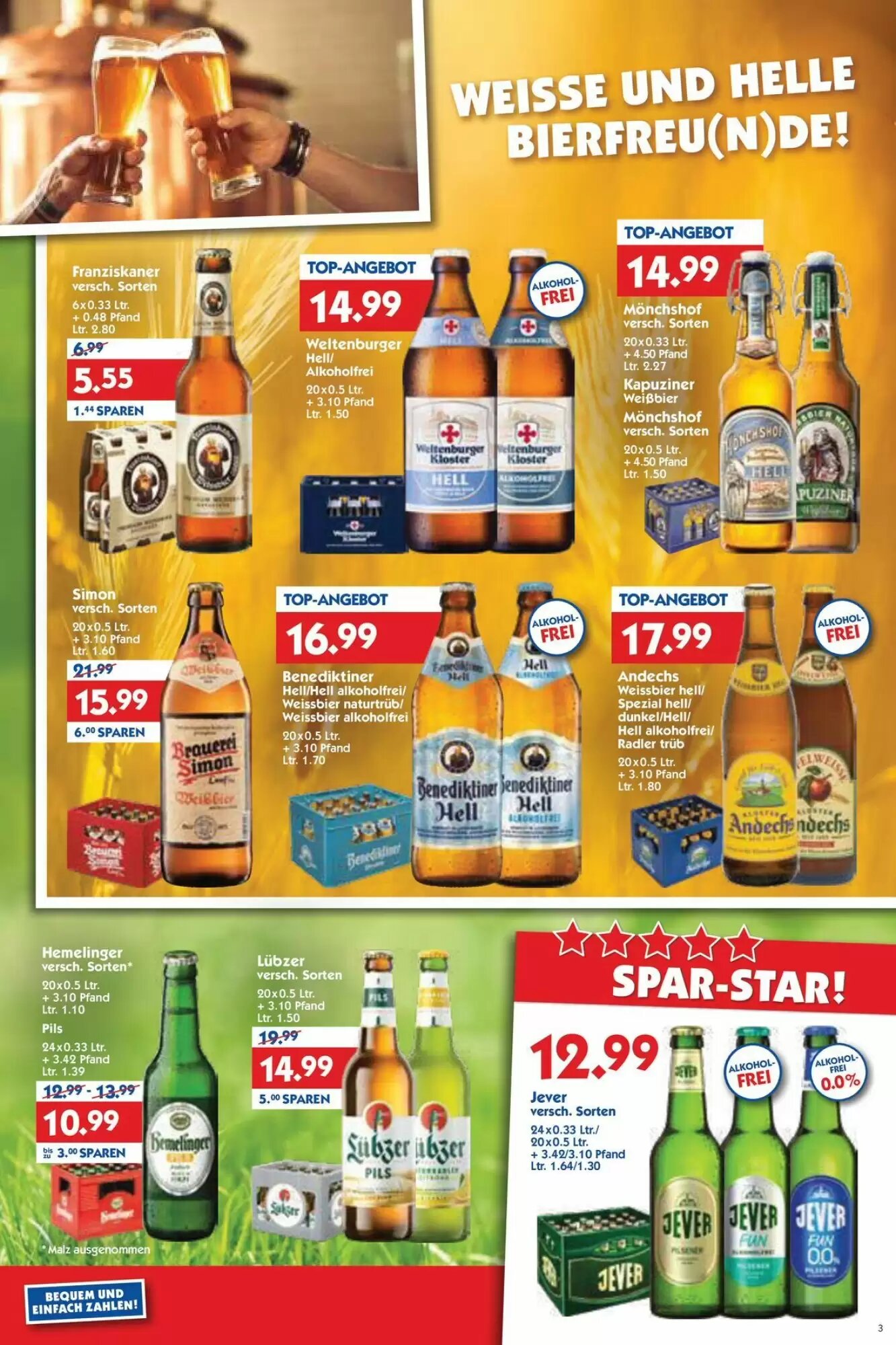 Hol'ab Getränkemarkt Prospekt (ab 10.08.2026) zum Blättern - Seite 3