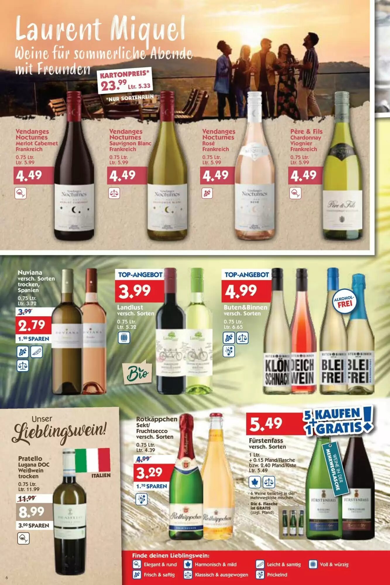 Hol'ab Getränkemarkt Prospekt (ab 10.08.2026) zum Blättern - Seite 6