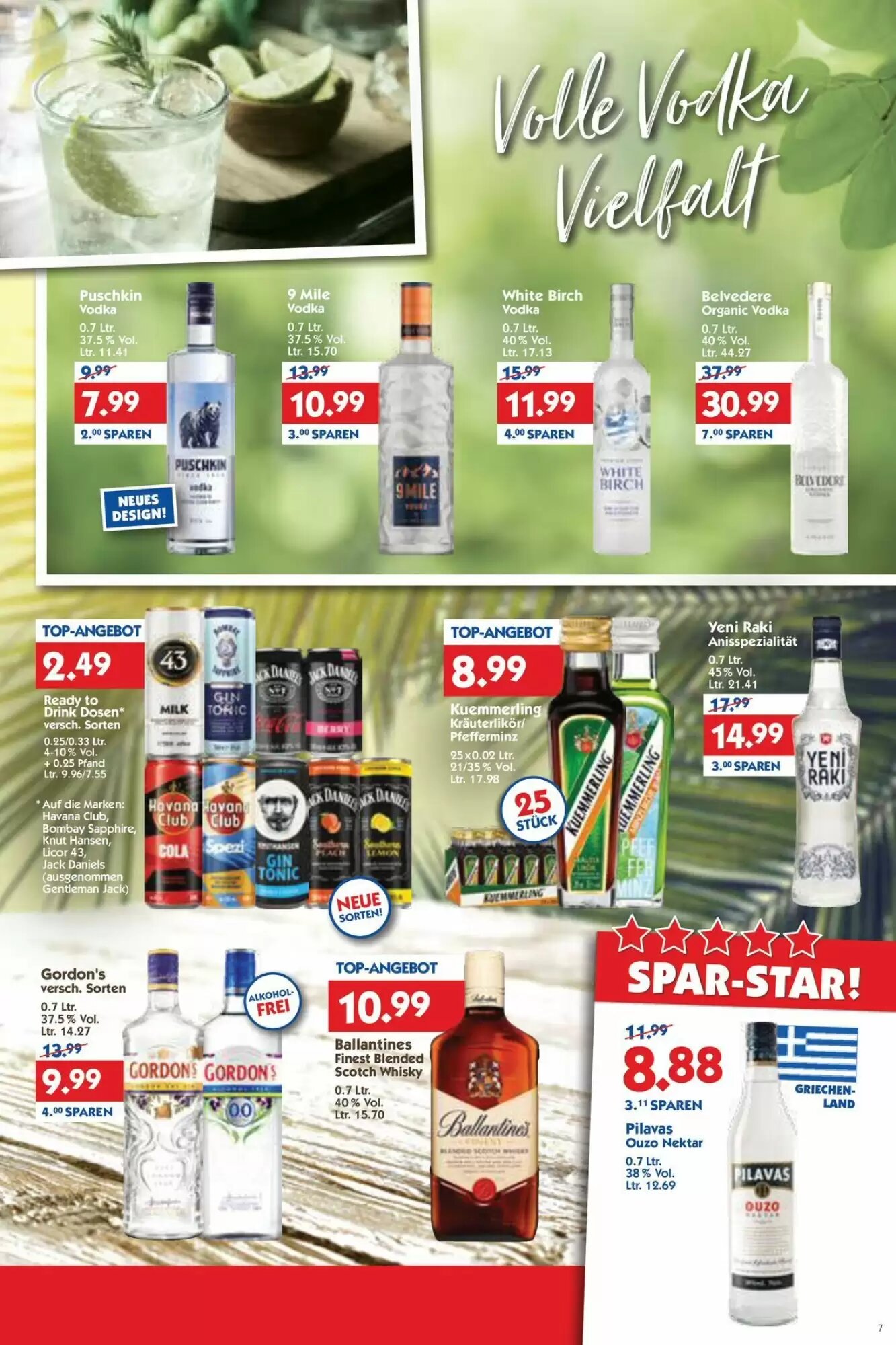 Hol'ab Getränkemarkt Prospekt (ab 10.08.2026) zum Blättern - Seite 7