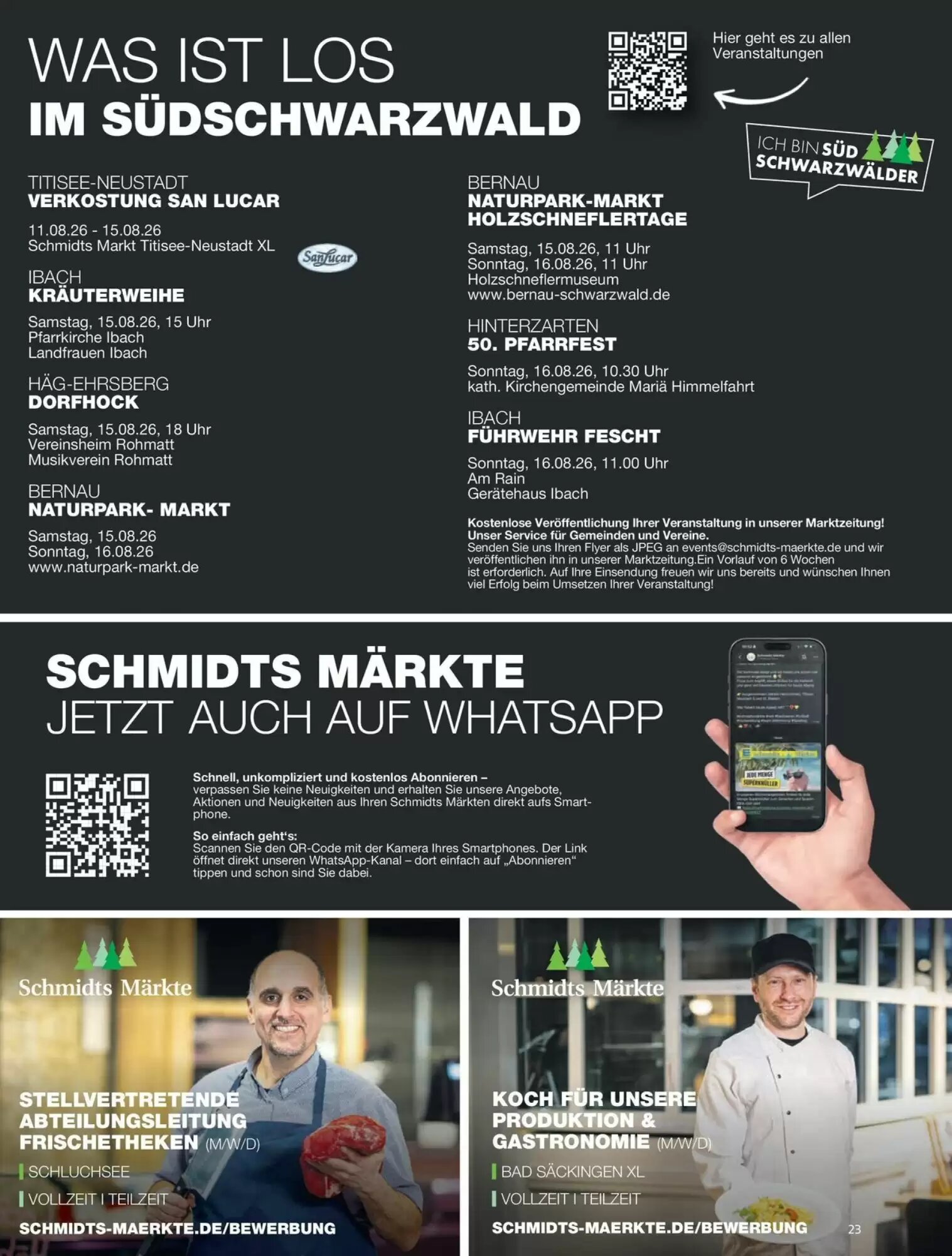 Schmidt's Märkte Prospekt (ab 10.08.2026) zum Blättern - Seite 23