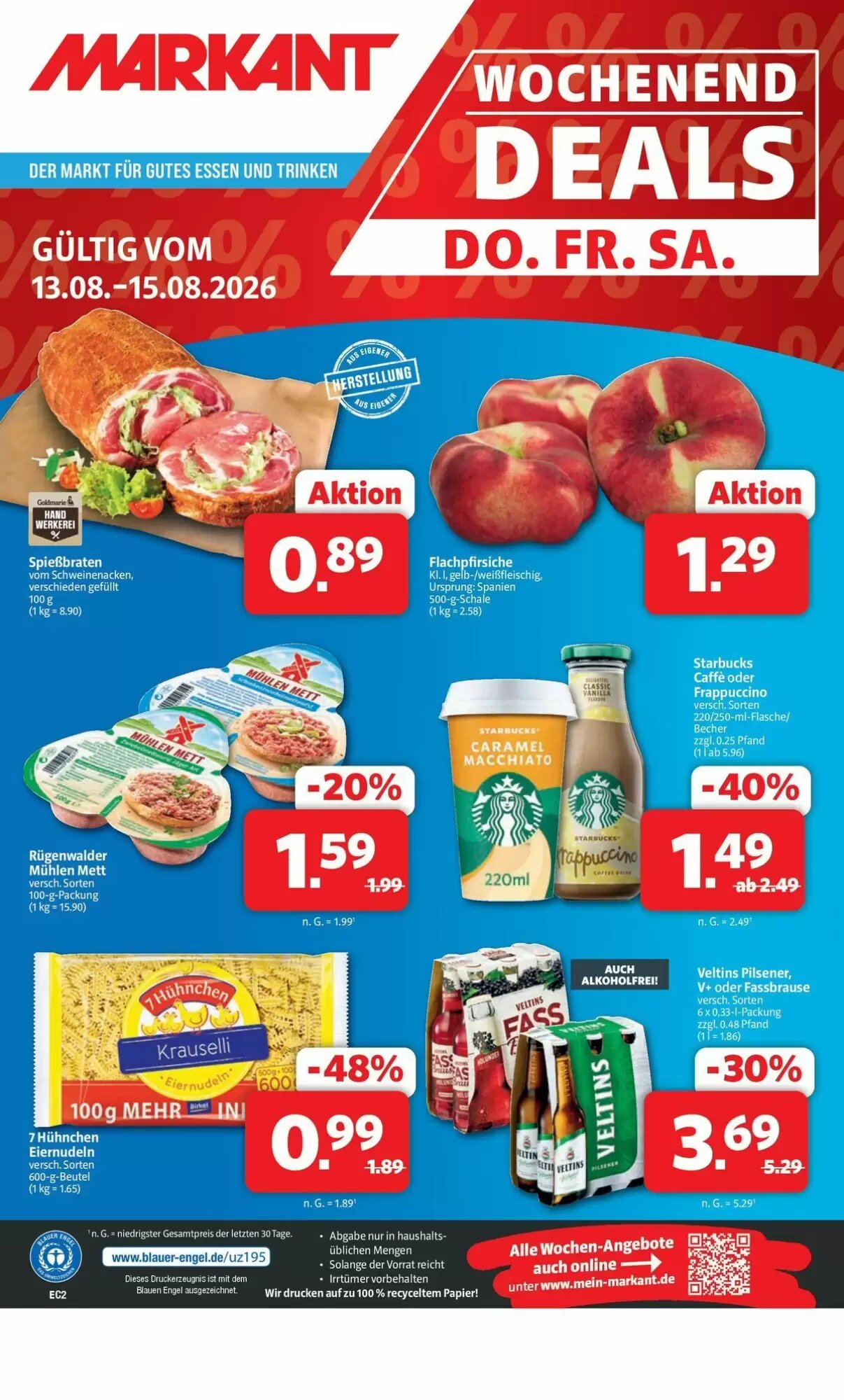 Markant Markt Prospekt (ab 10.08.2026) zum Blättern - Seite 12