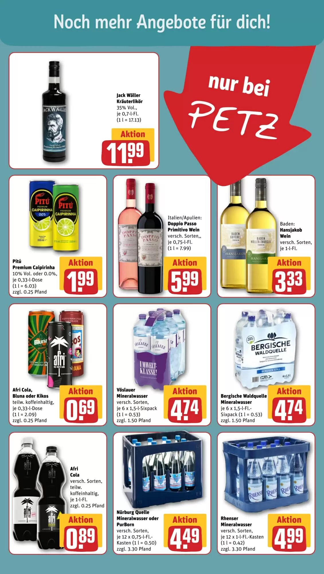 REWE PETZ Prospekt (ab 10.08.2026) zum Blättern - Seite 17