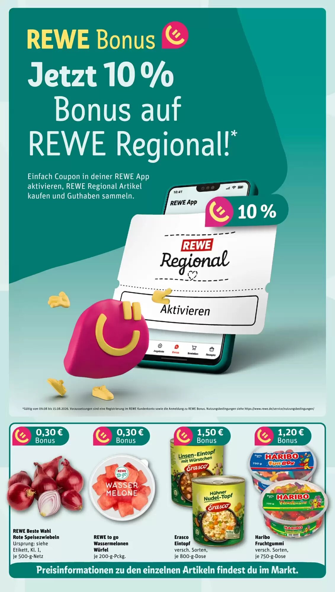 REWE PETZ Prospekt (ab 10.08.2026) zum Blättern - Seite 3