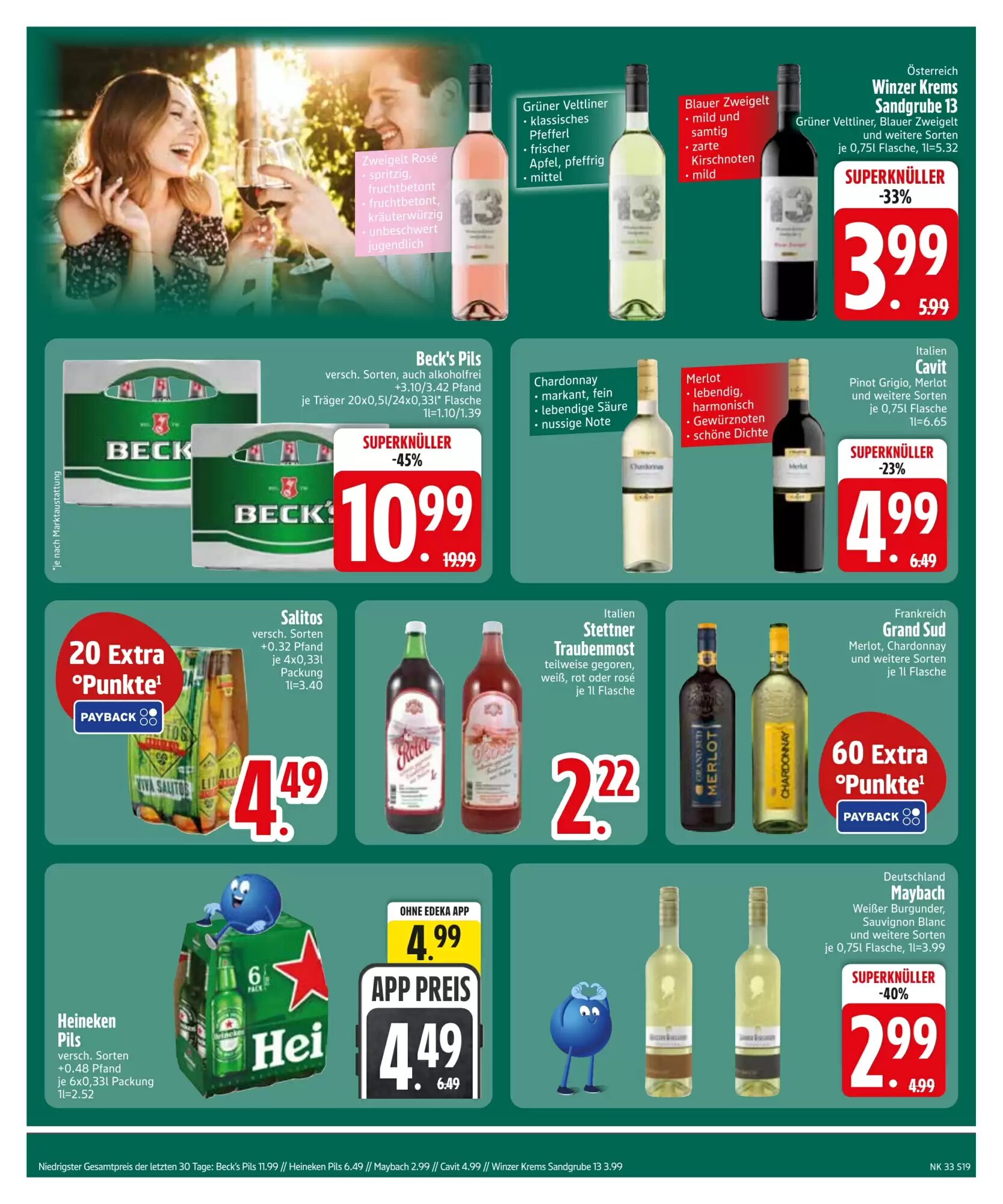 Edeka Aktiv Markt Prospekt (ab 10.08.2026) zum Blättern - Seite 21
