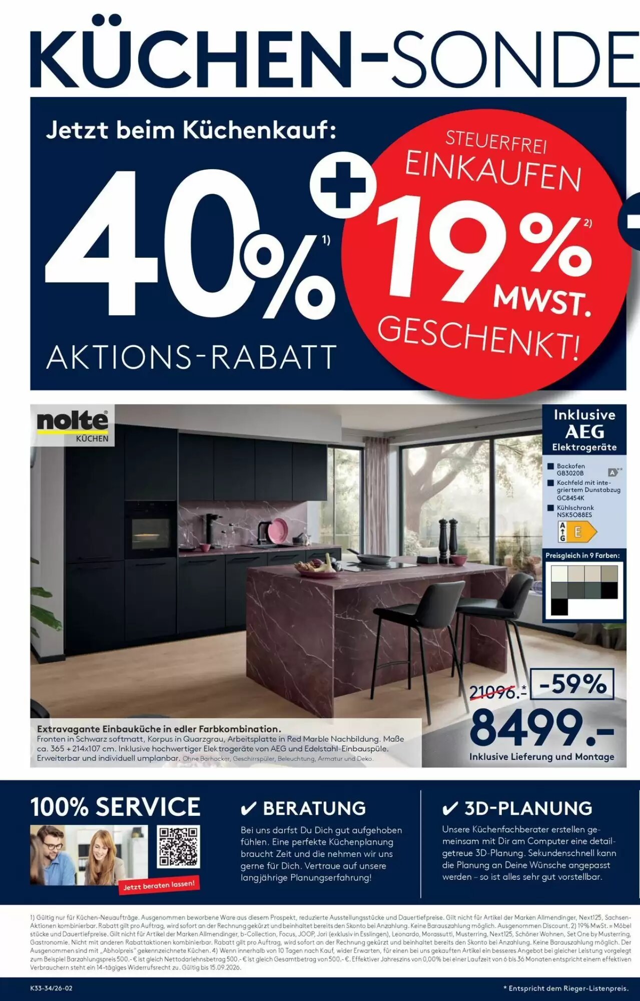 Möbel Rieger Prospekt (ab 11.08.2026) zum Blättern - Seite 2