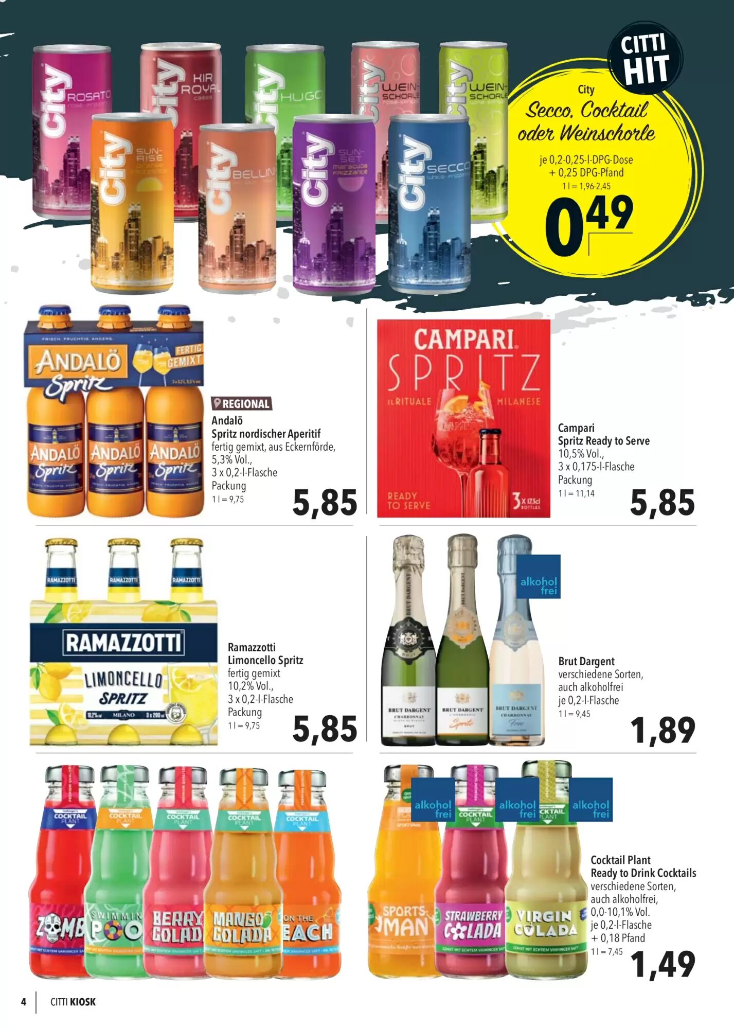 CITTI Markt Prospekt (ab 12.08.2026) zum Blättern - Seite 4