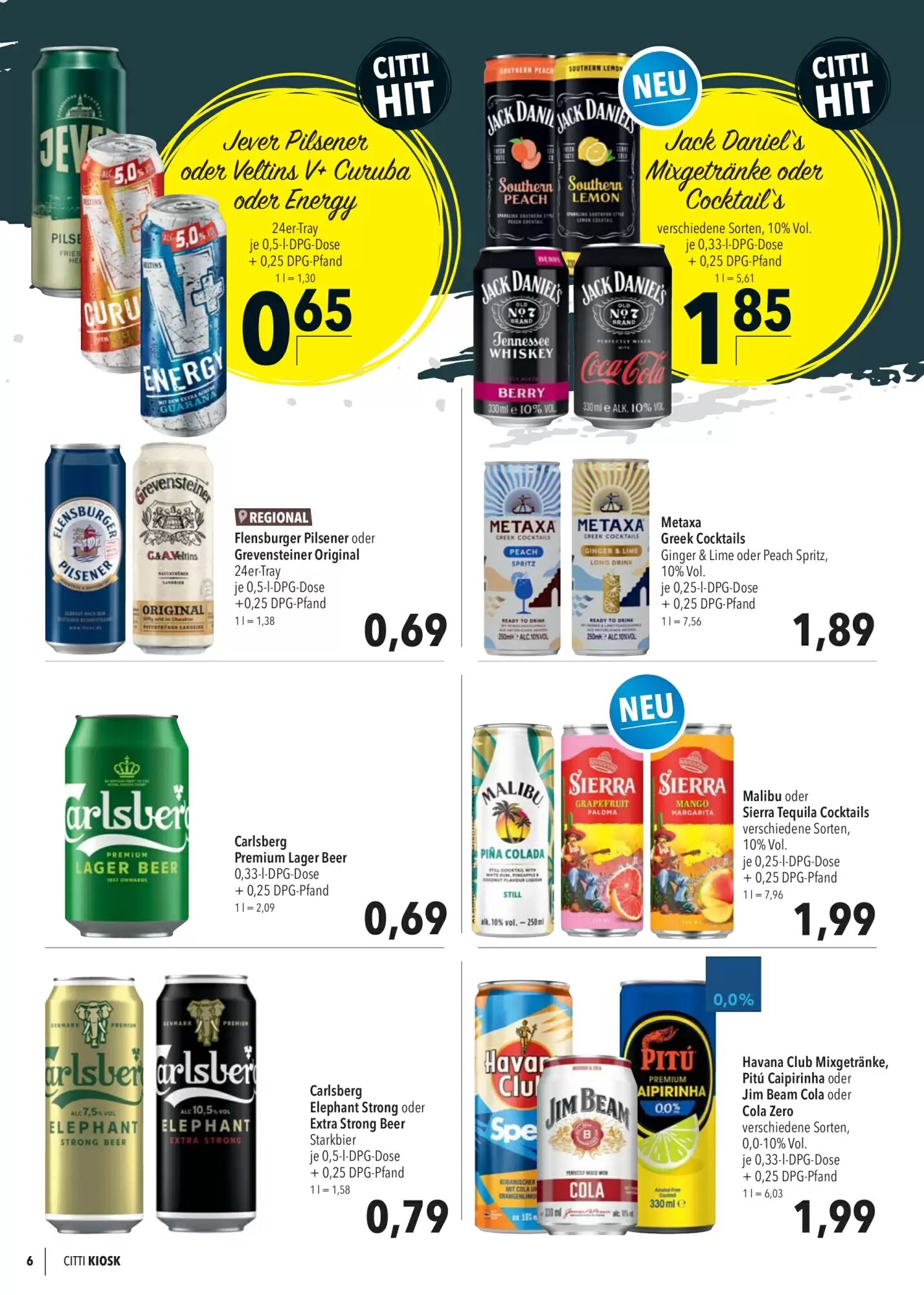 CITTI Markt Prospekt (ab 12.08.2026) zum Blättern - Seite 6