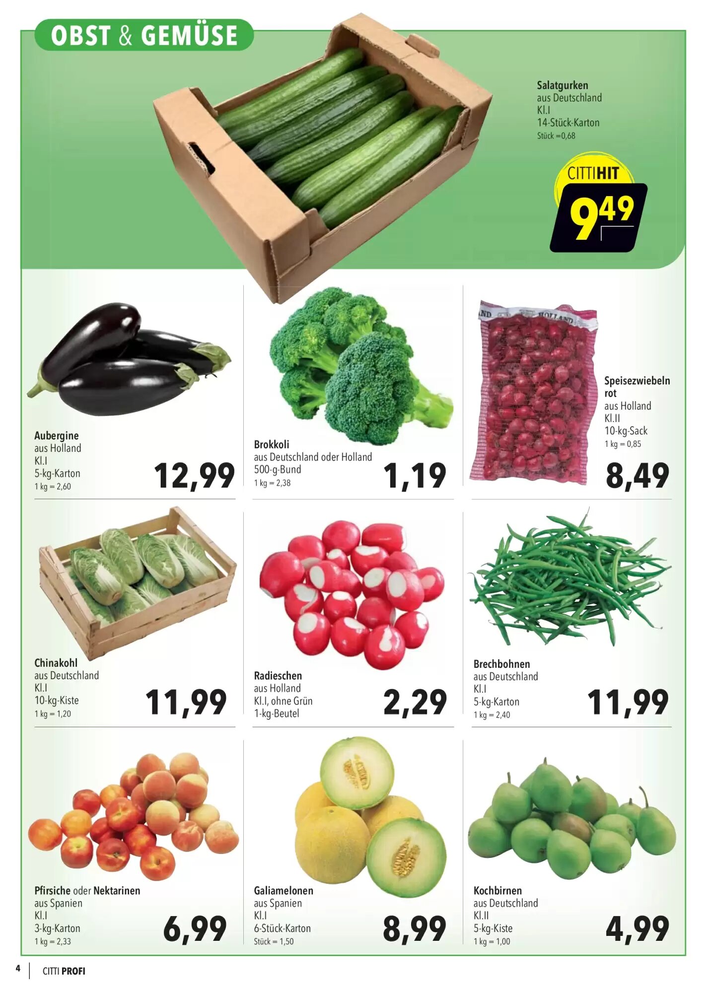 CITTI Markt Prospekt (ab 12.08.2026) zum Blättern - Seite 4