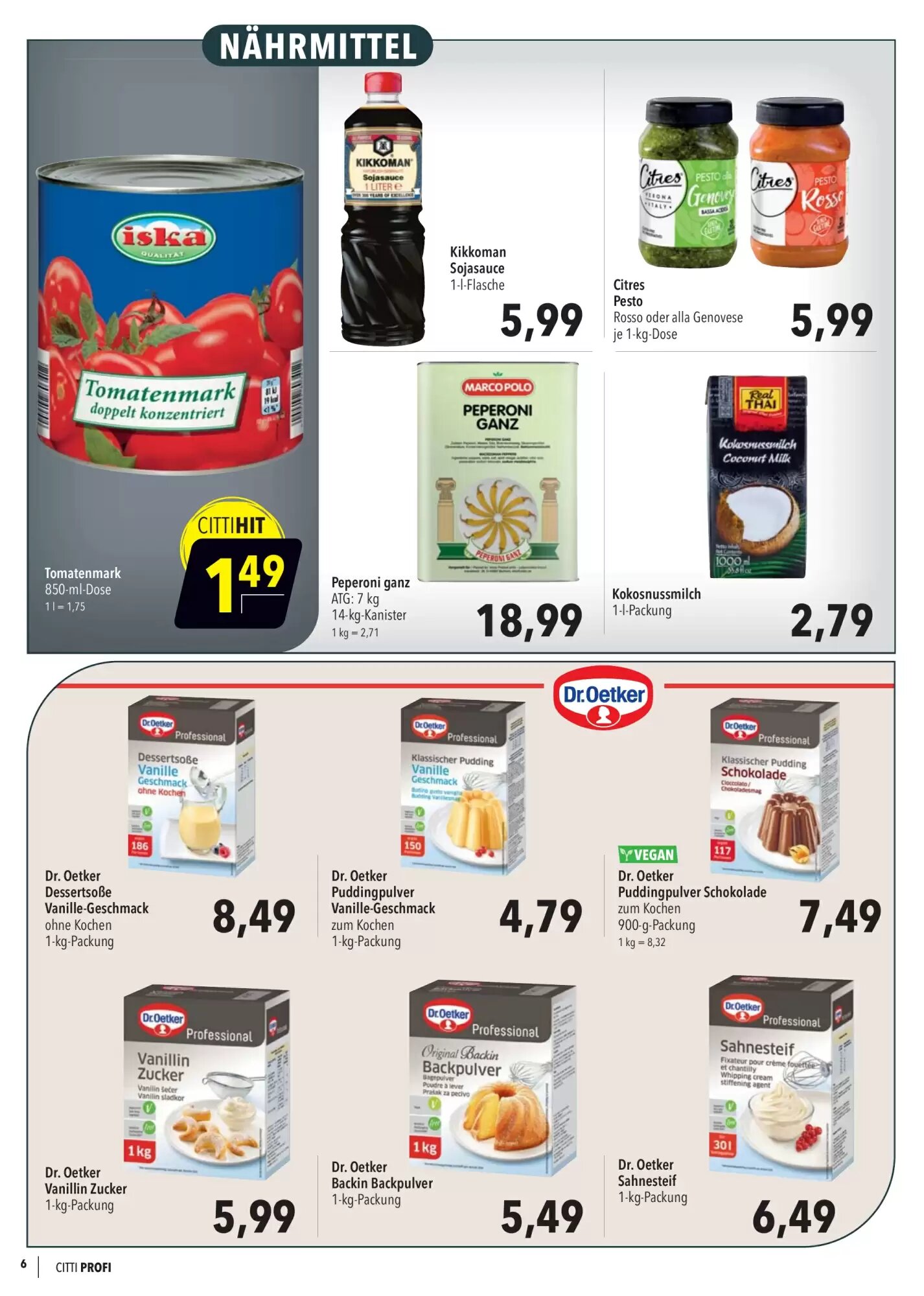 CITTI Markt Prospekt (ab 12.08.2026) zum Blättern - Seite 6