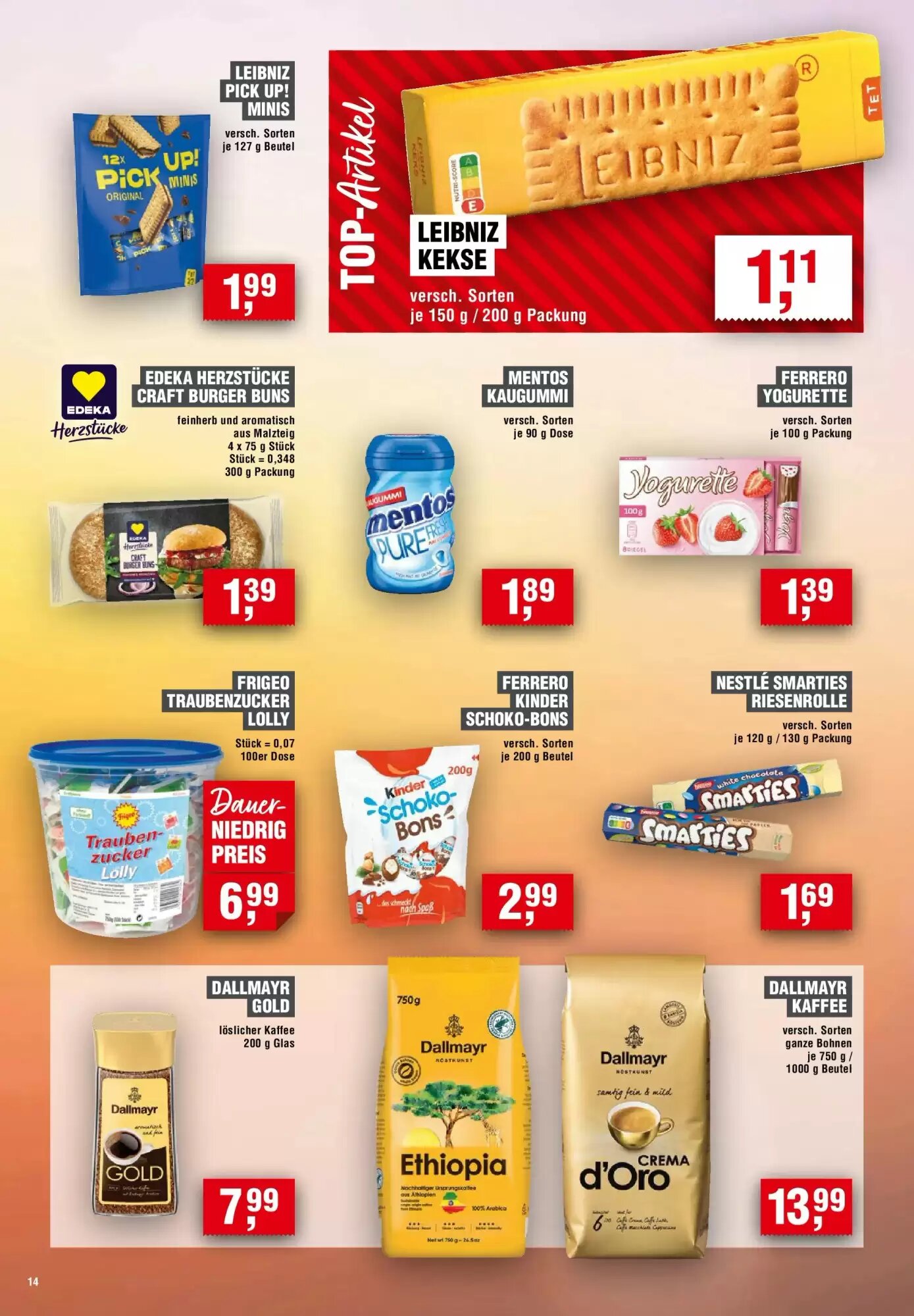 EDEKA Foodservice Prospekt (ab 12.08.2026) zum Blättern - Seite 14