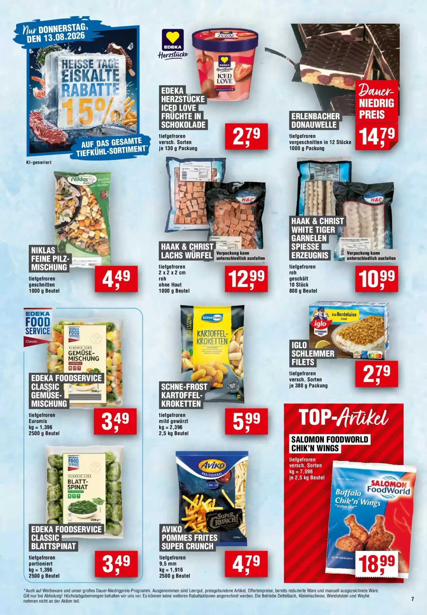 EDEKA Foodservice Prospekt (ab 12.08.2026) zum Blättern - Seite 7