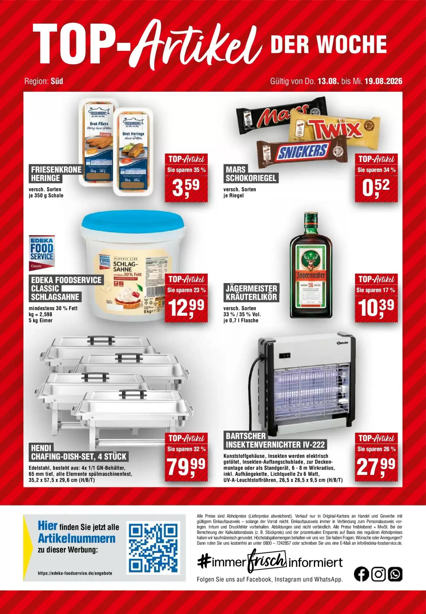 EDEKA Foodservice Prospekt (ab 12.08.2026) zum Blättern - Seite 14