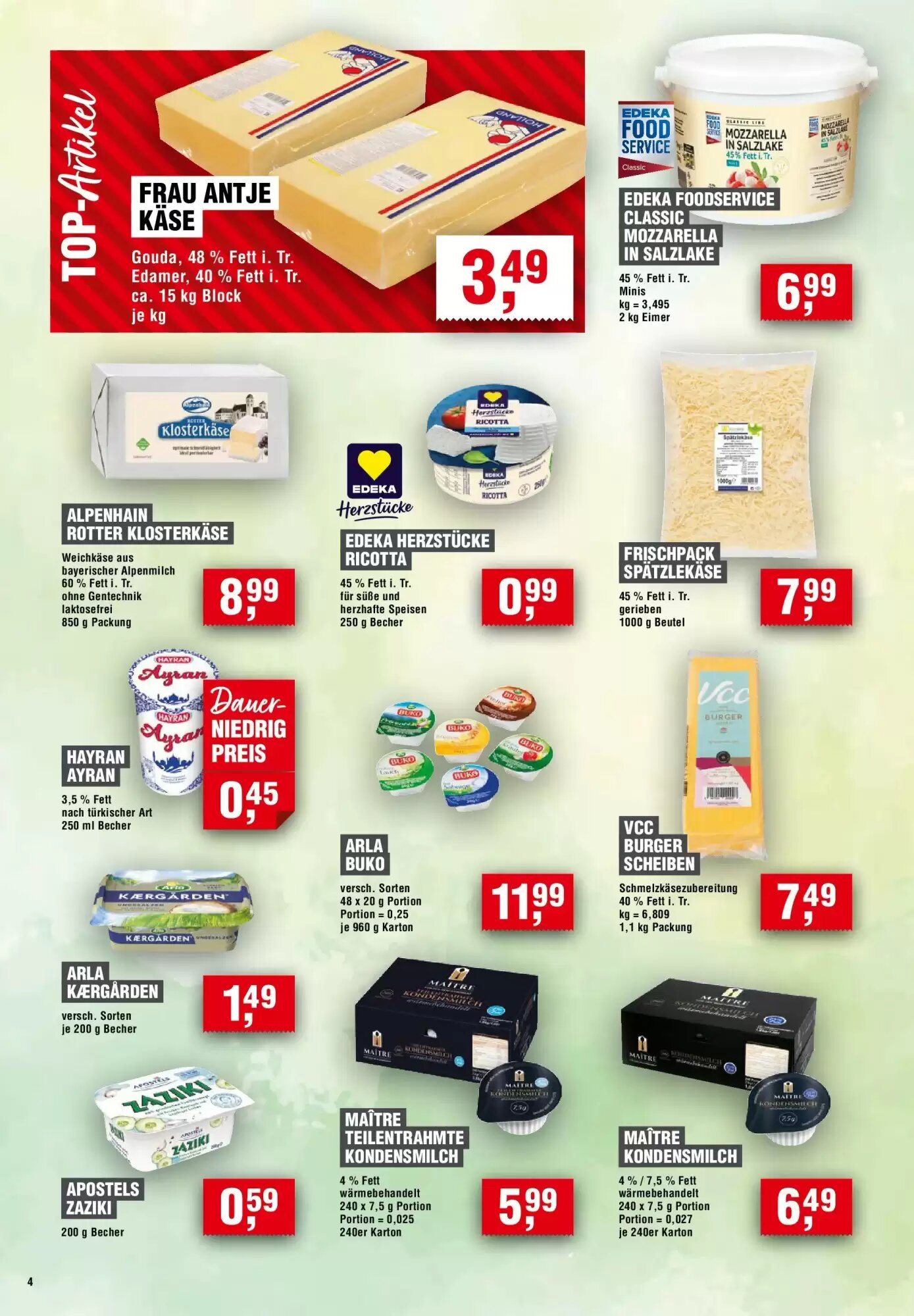 EDEKA Foodservice Prospekt (ab 12.08.2026) zum Blättern - Seite 4