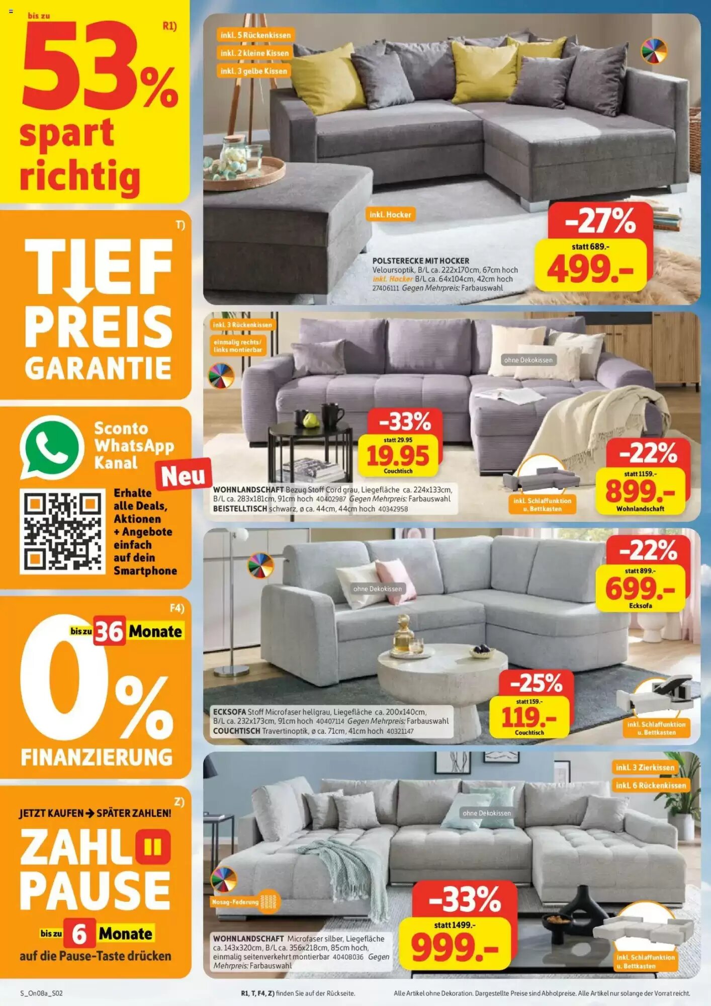 SCONTO Prospekt (ab 12.08.2026) zum Blättern - Seite 2